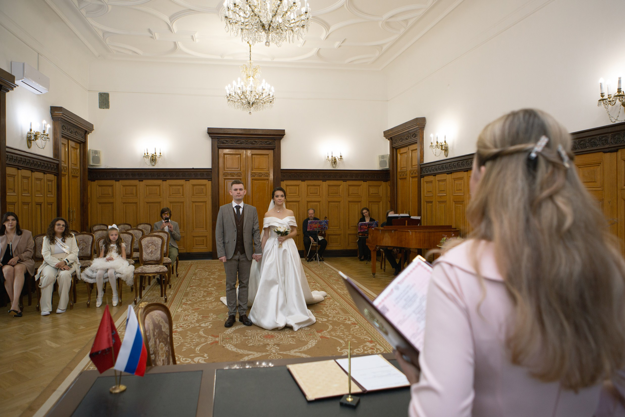 Свадьба с гостями. Свадебный и портретный фотограф Москва