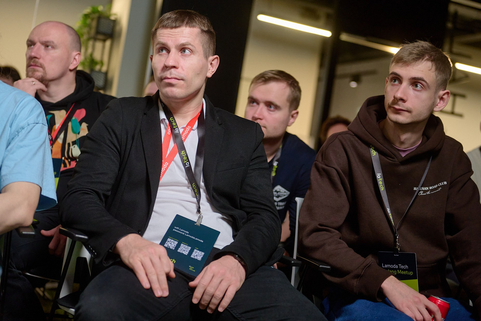 GoLang митап в Lamoda. Репортажный фотограф в Москве Вадим Францев