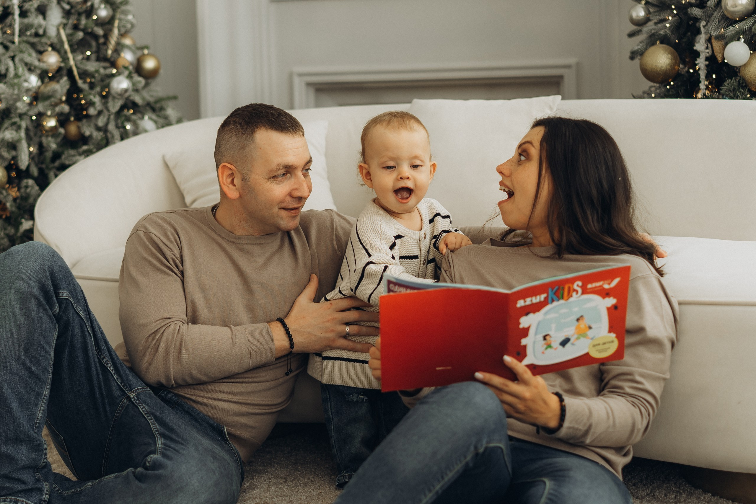 Семейная история в студии. Фотограф Екатеринбург Кокшарова Александра