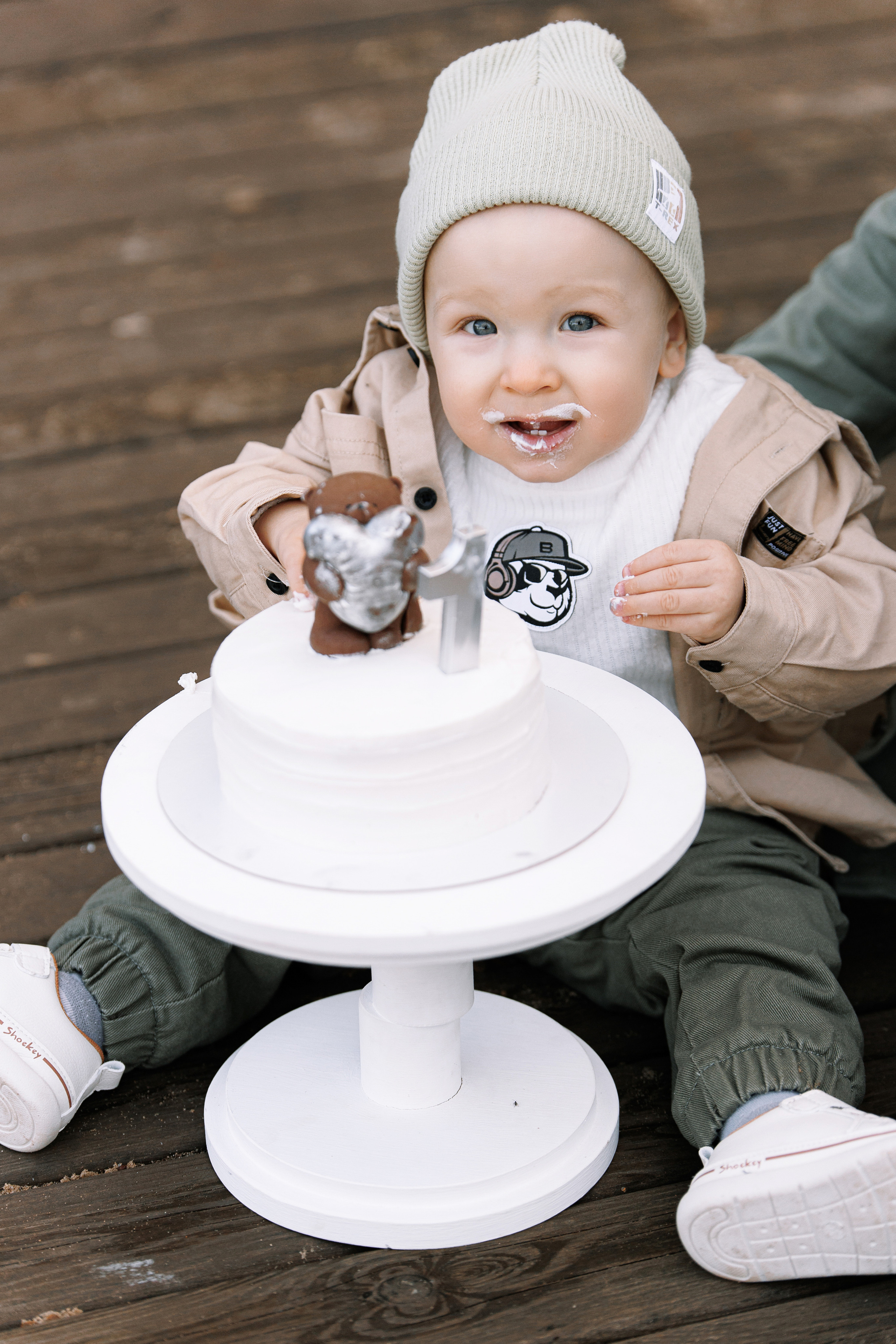 Первый тортик