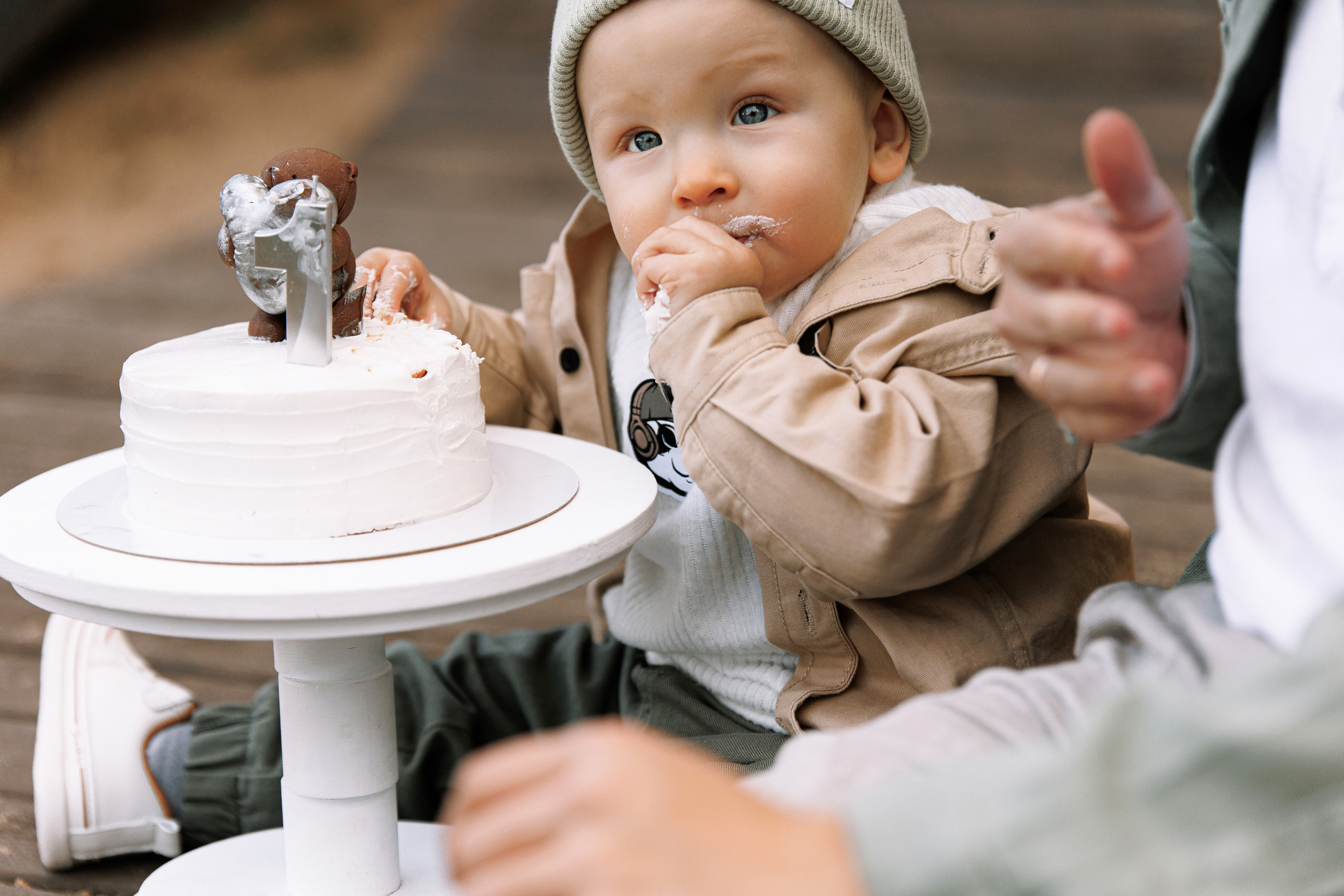 Первый тортик