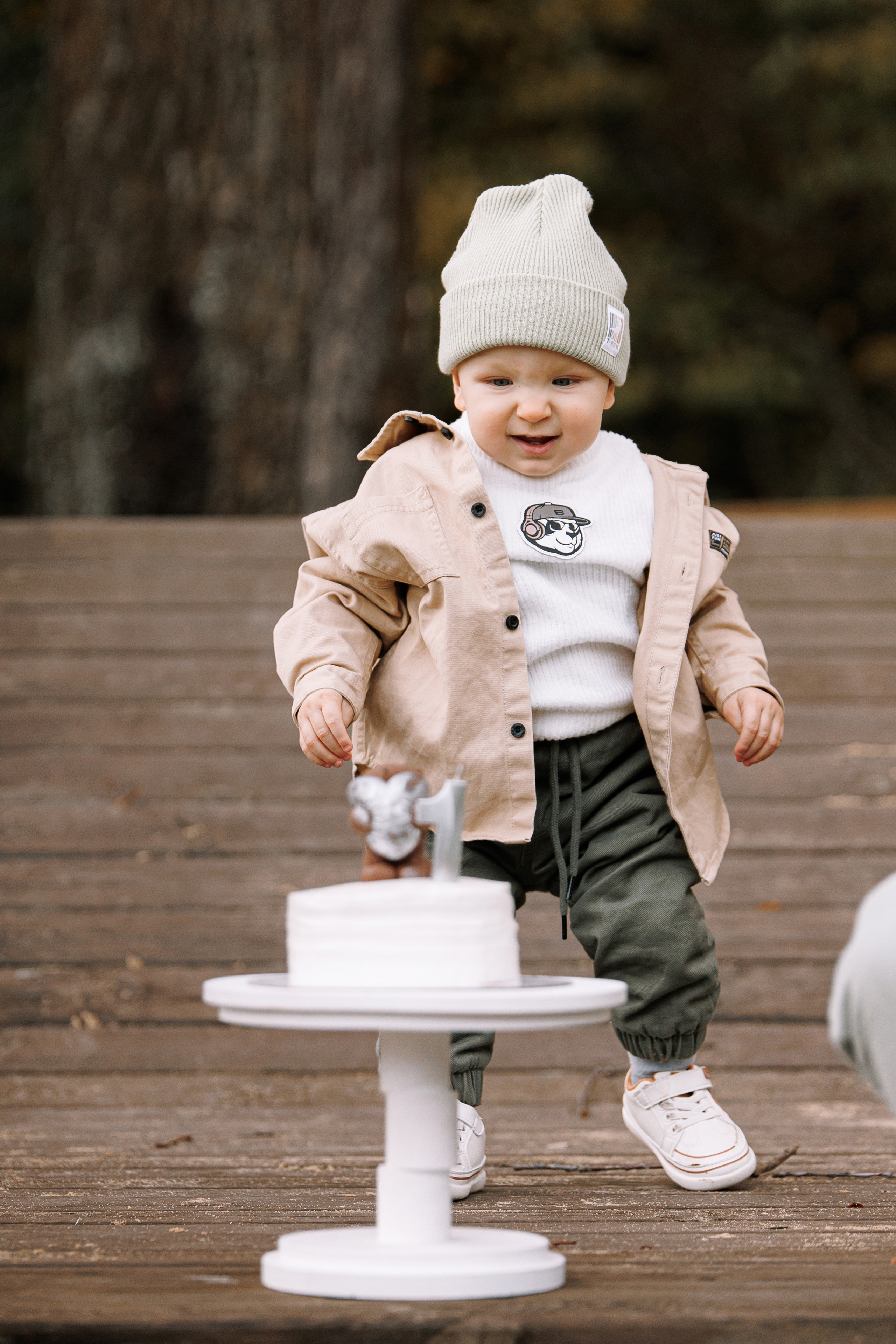 Первый тортик