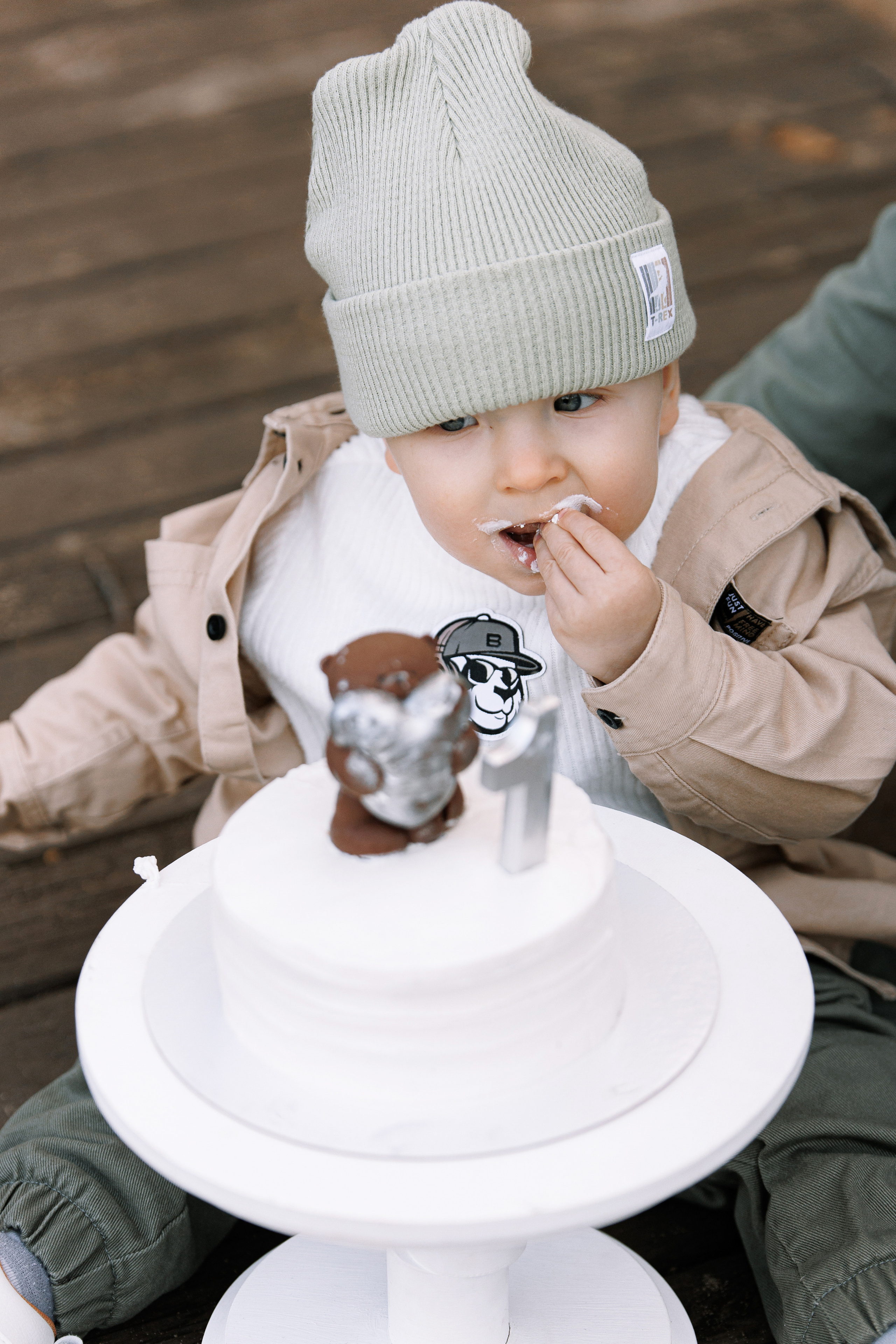 Первый тортик