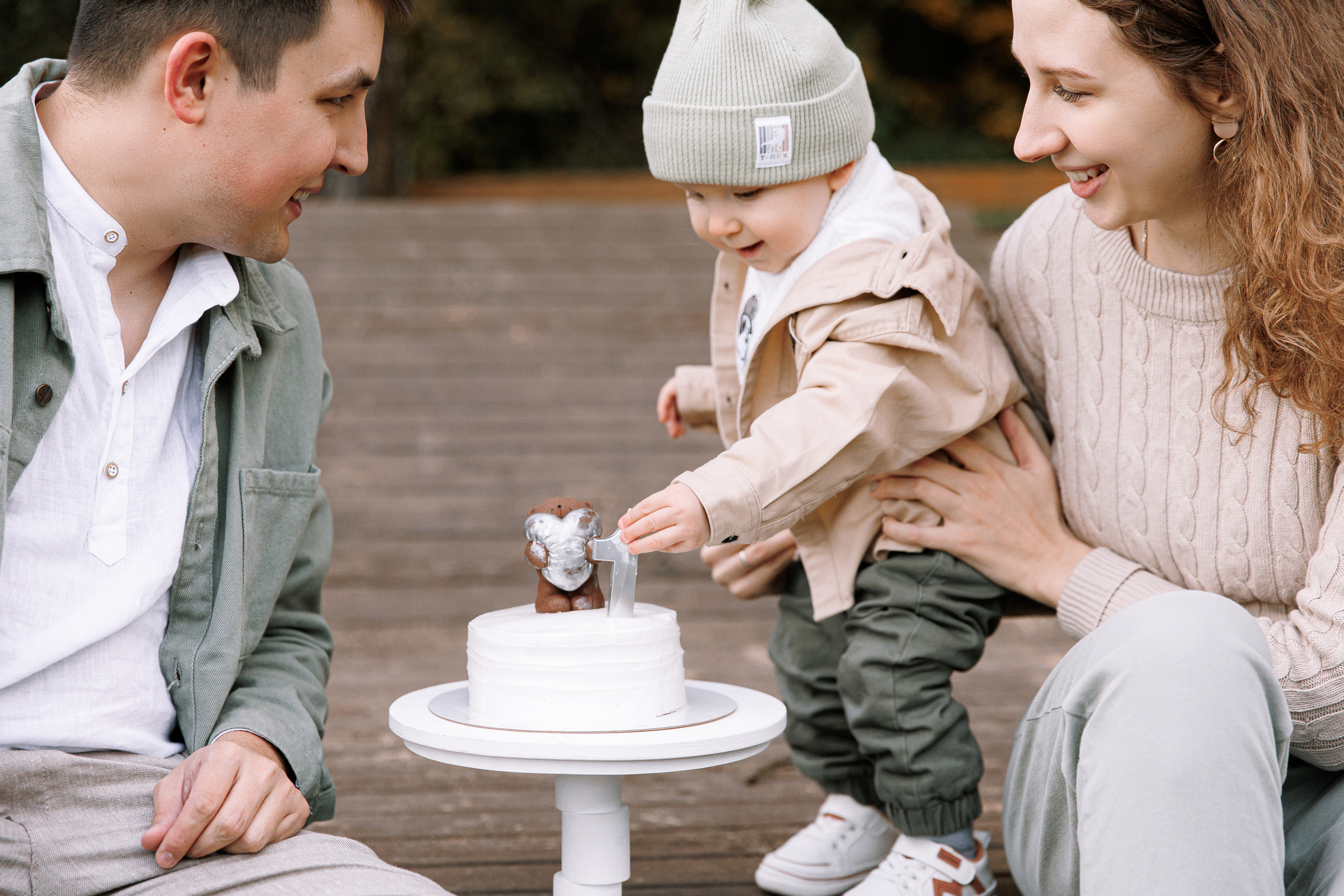 Первый тортик