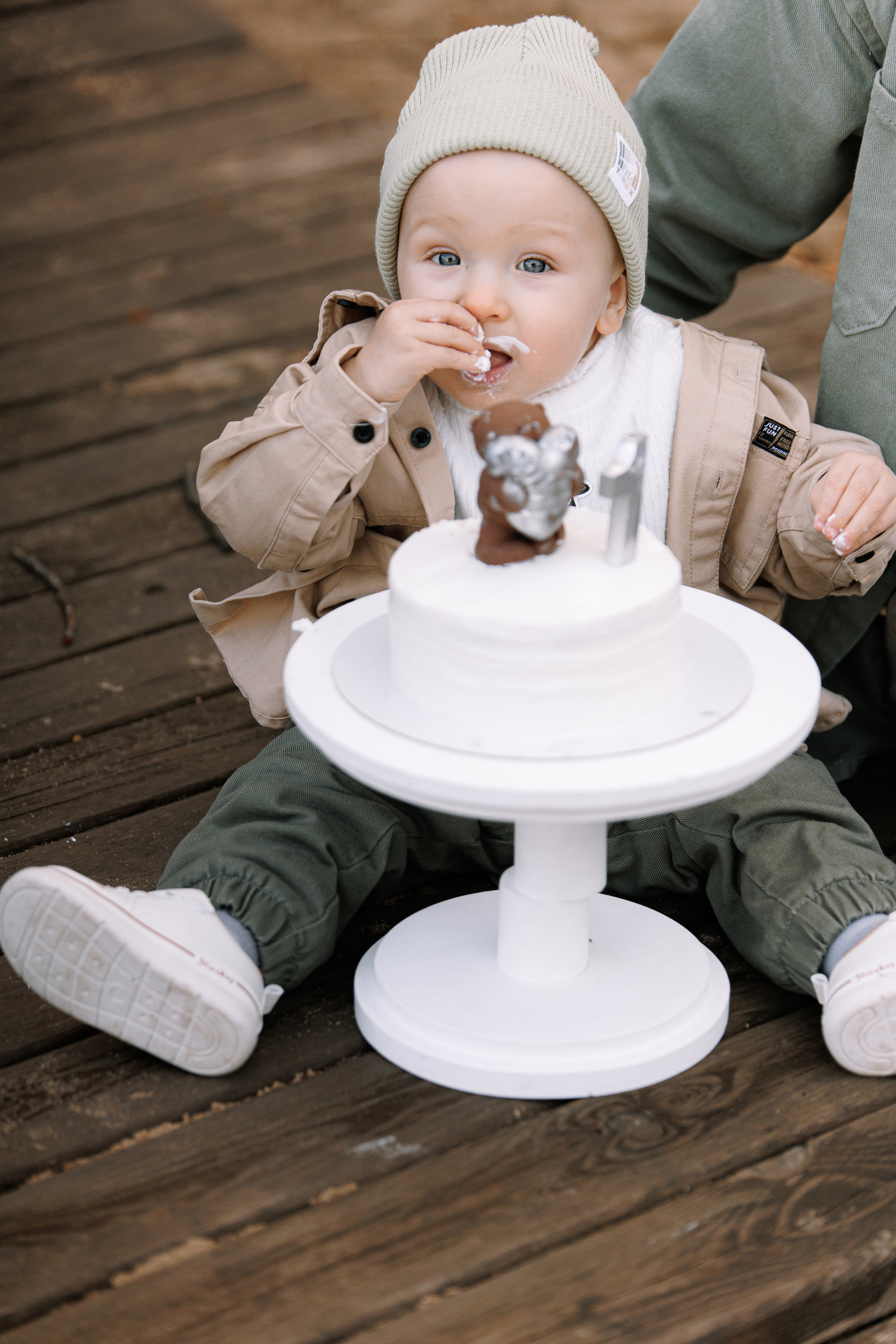 Первый тортик