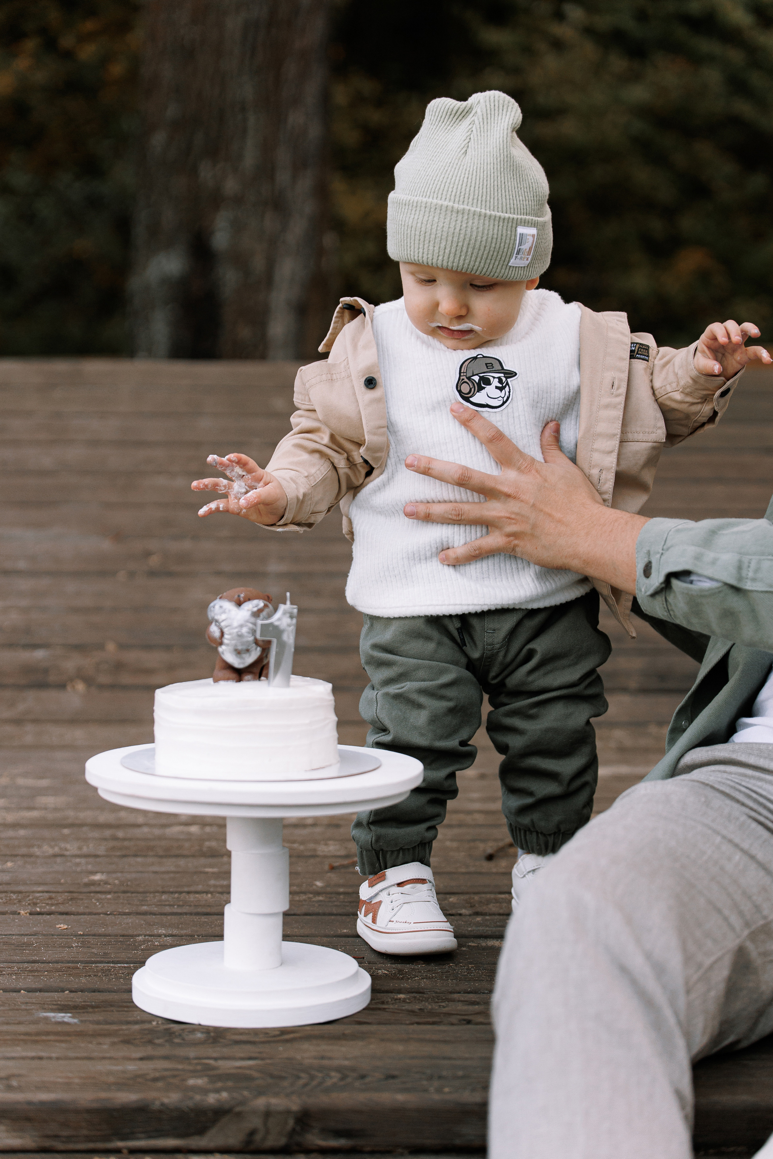 Первый тортик