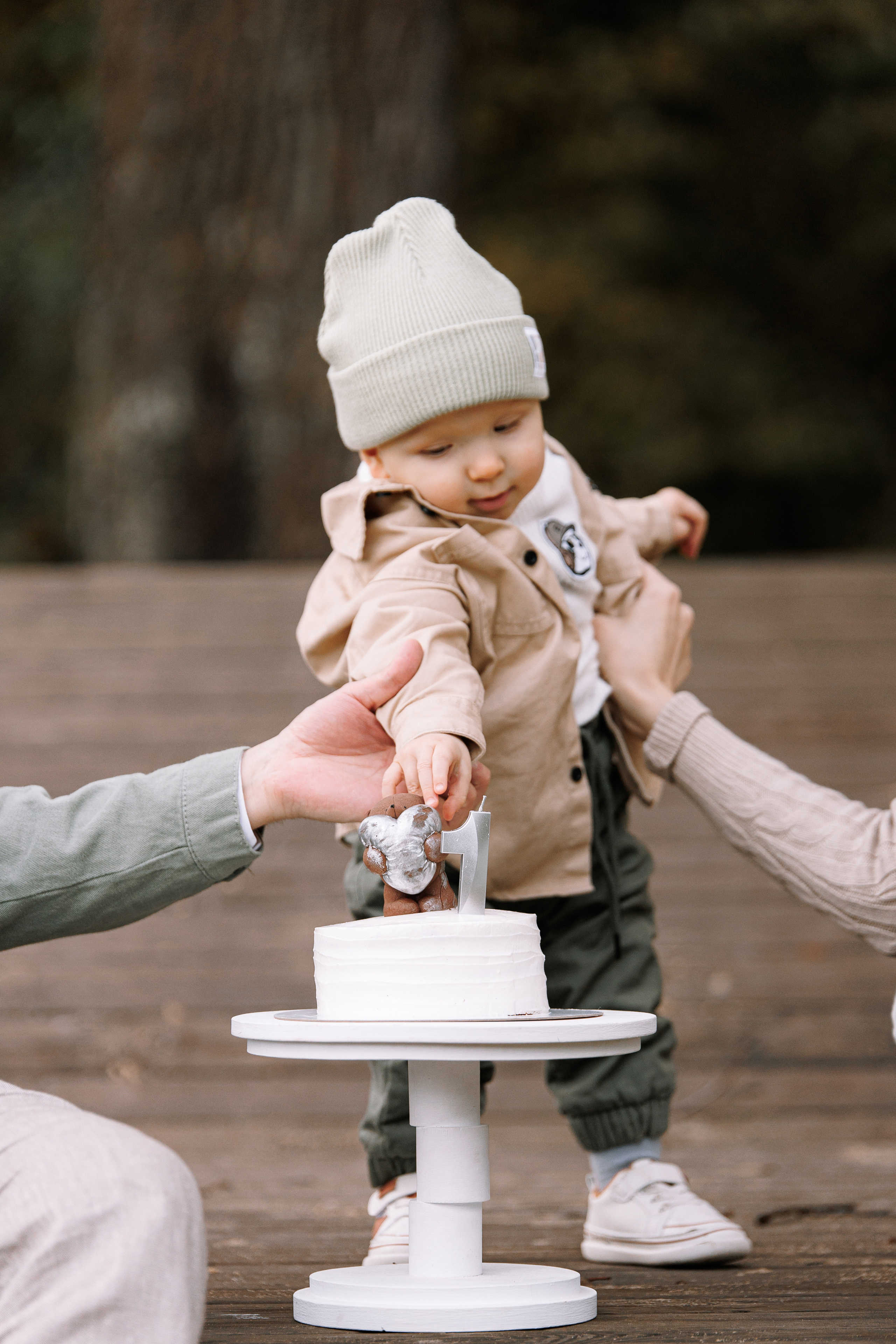 Первый тортик