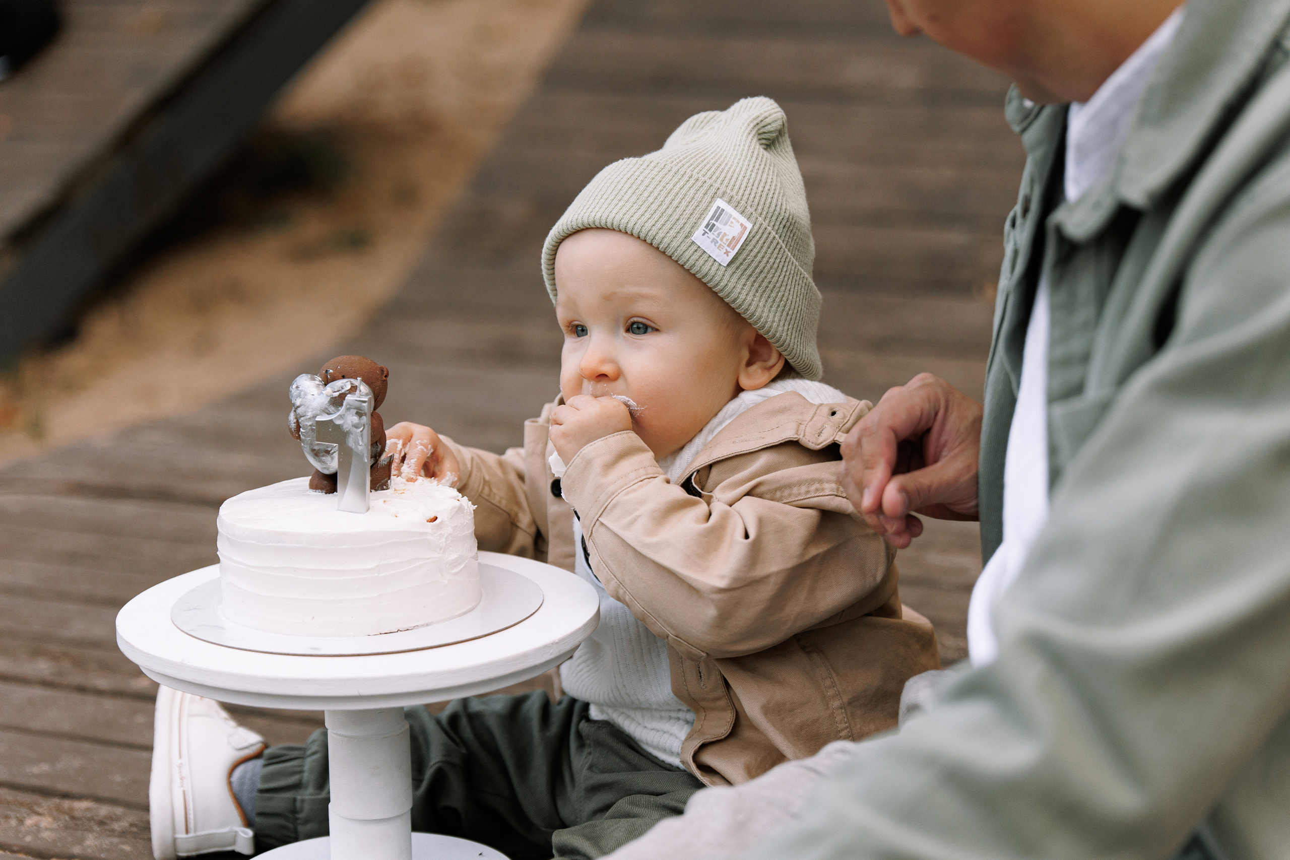 Первый тортик