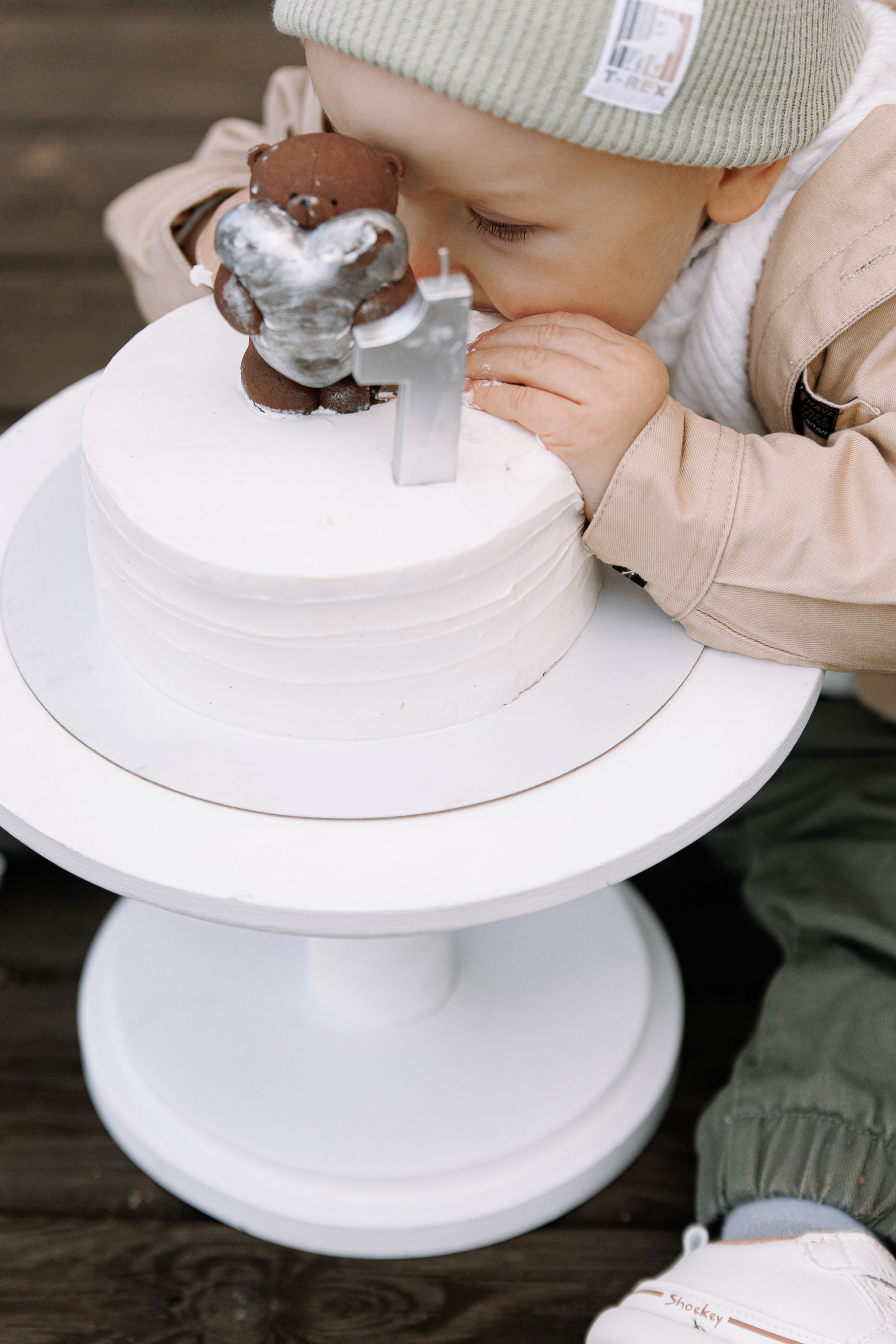 Первый тортик