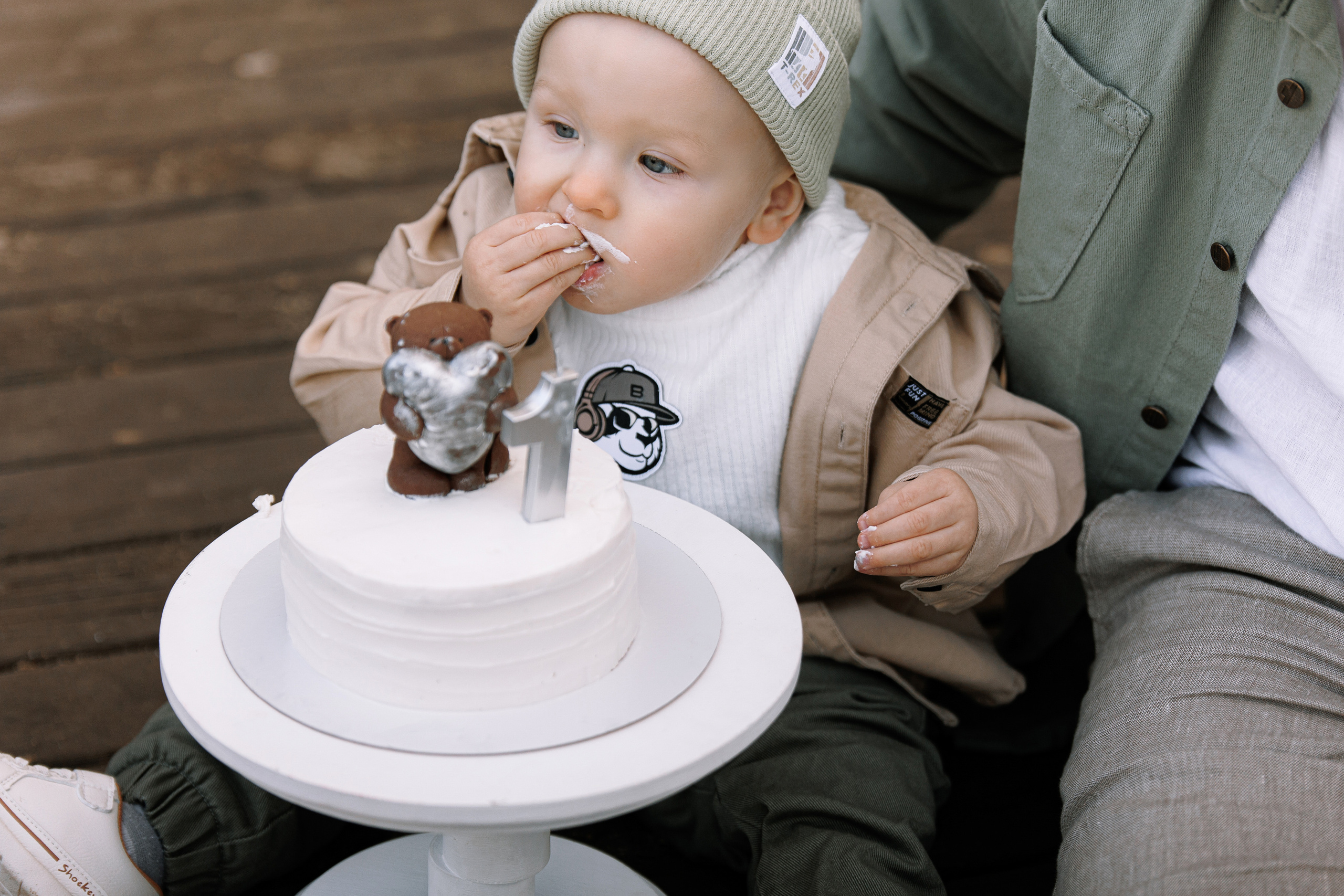 Первый тортик