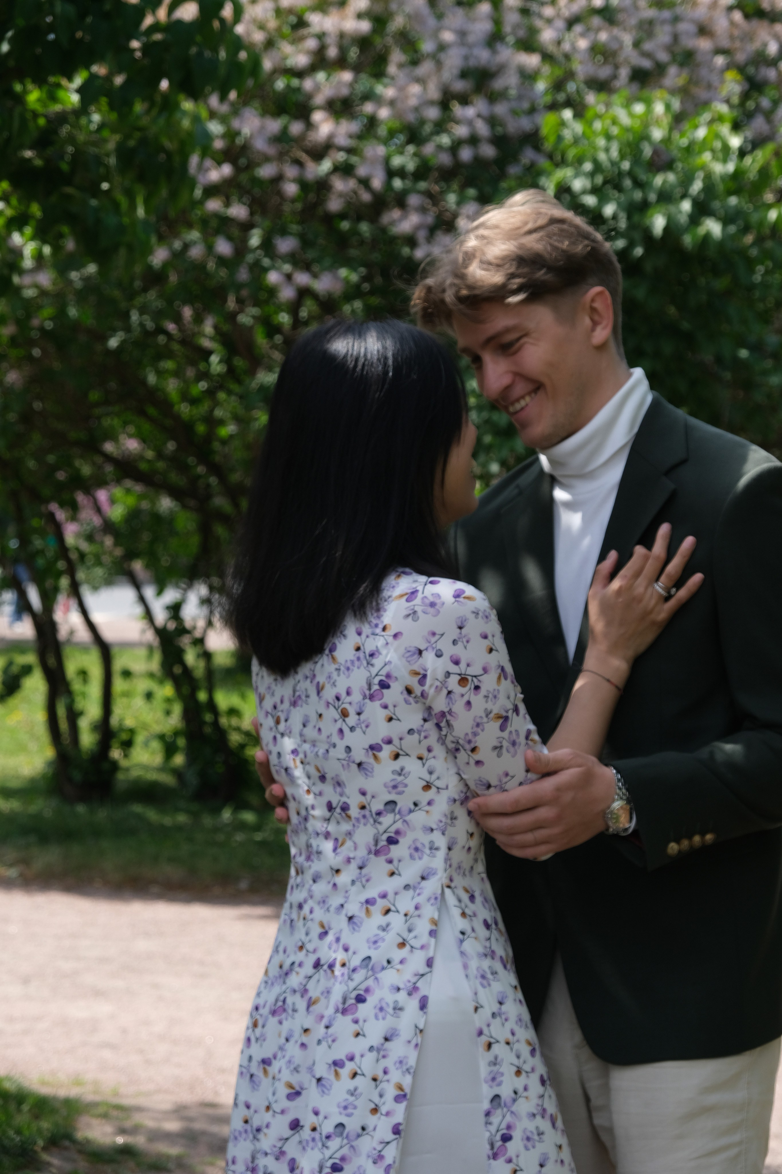 В саду. Питерский фотограф