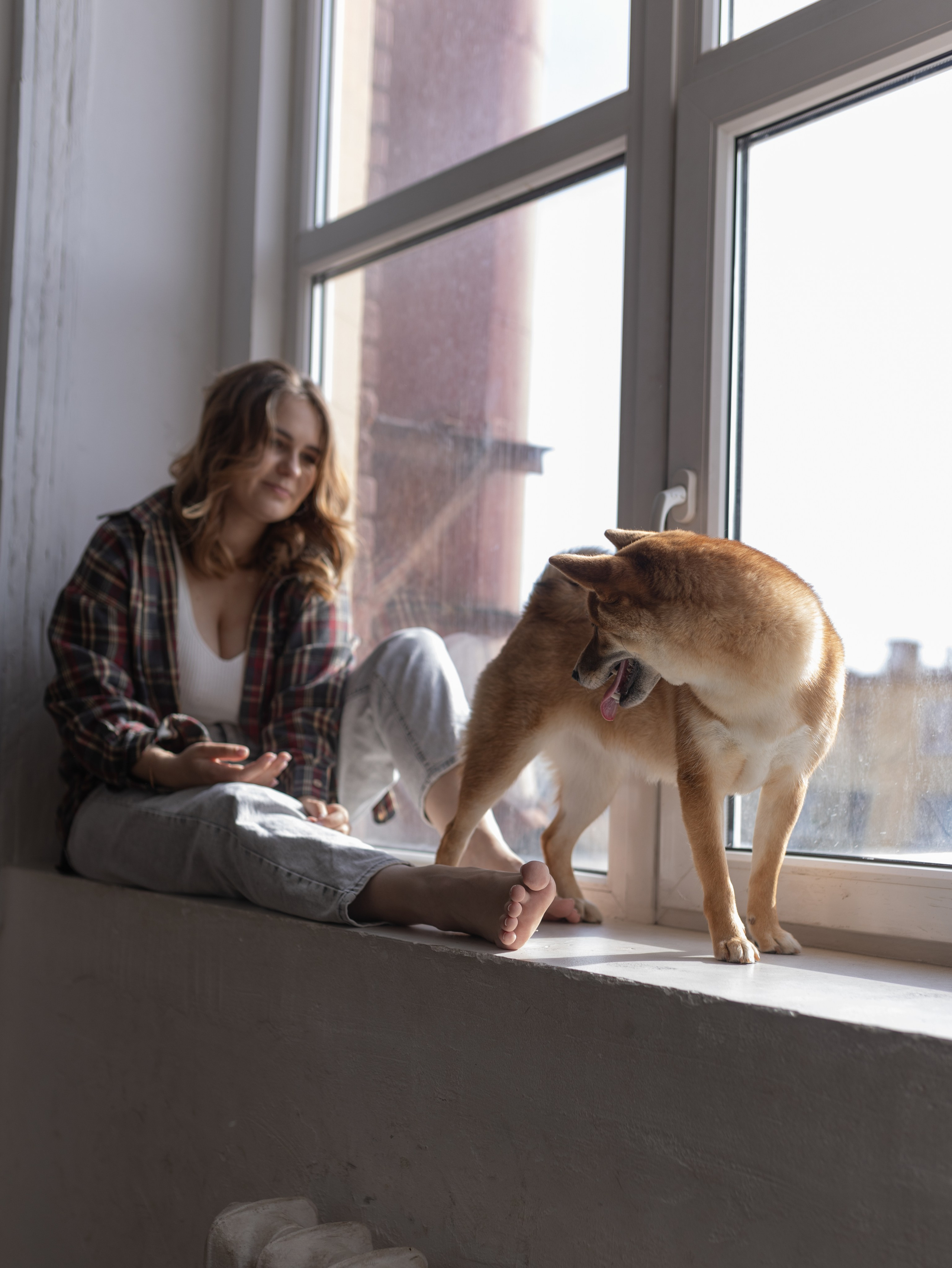 Мика и Настя. Фотограф-анималист в Москве Кириллова Татьяна