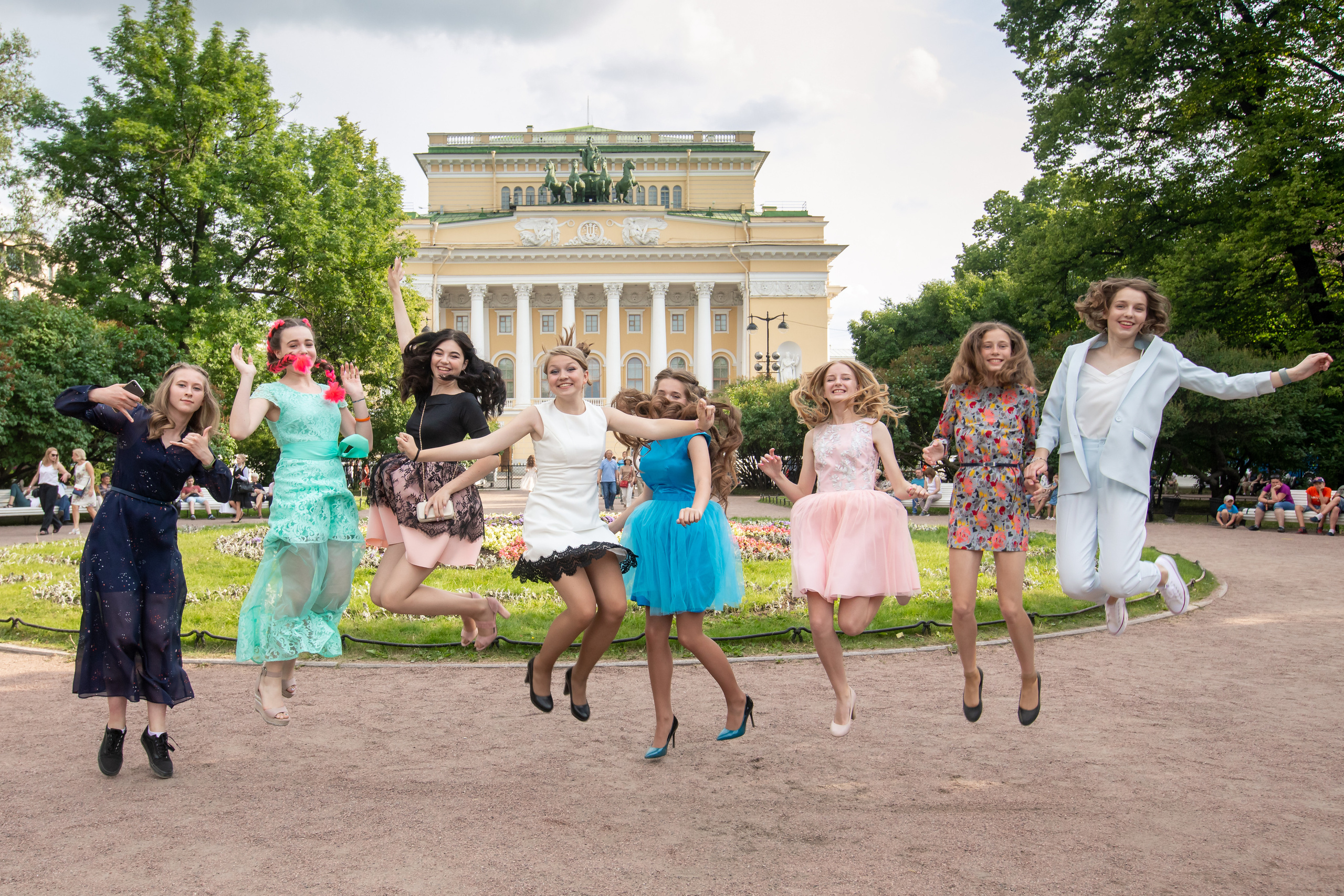 Выпускные. Профессиональный фотограф в Санкт-Петербурге Алена Яшина