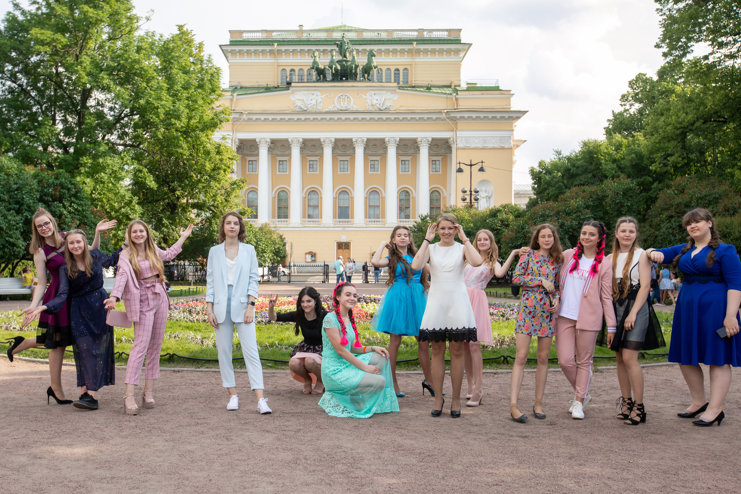 Выпускные. Профессиональный фотограф в Санкт-Петербурге Алена Яшина