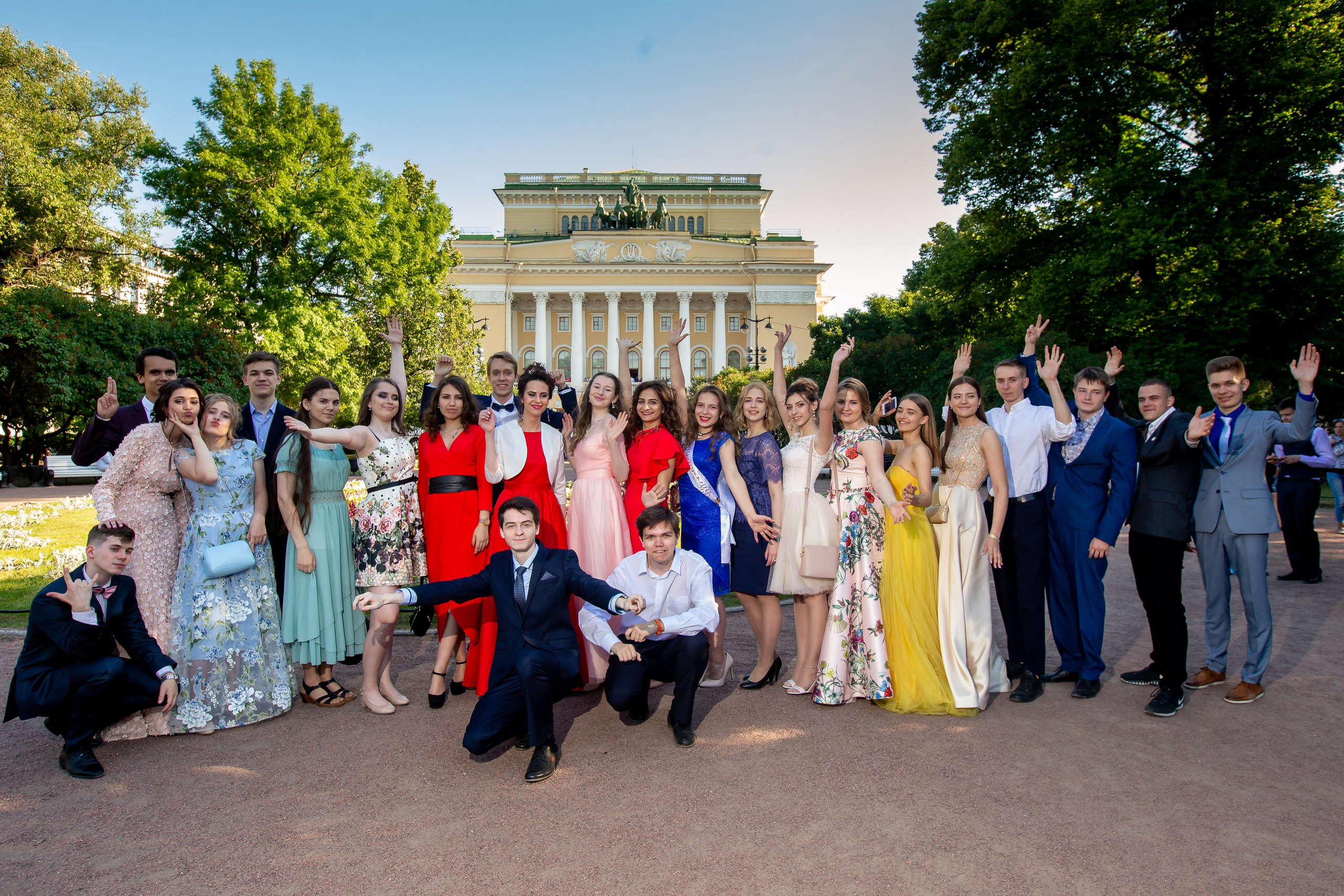 Выпускные. Профессиональный фотограф в Санкт-Петербурге Алена Яшина