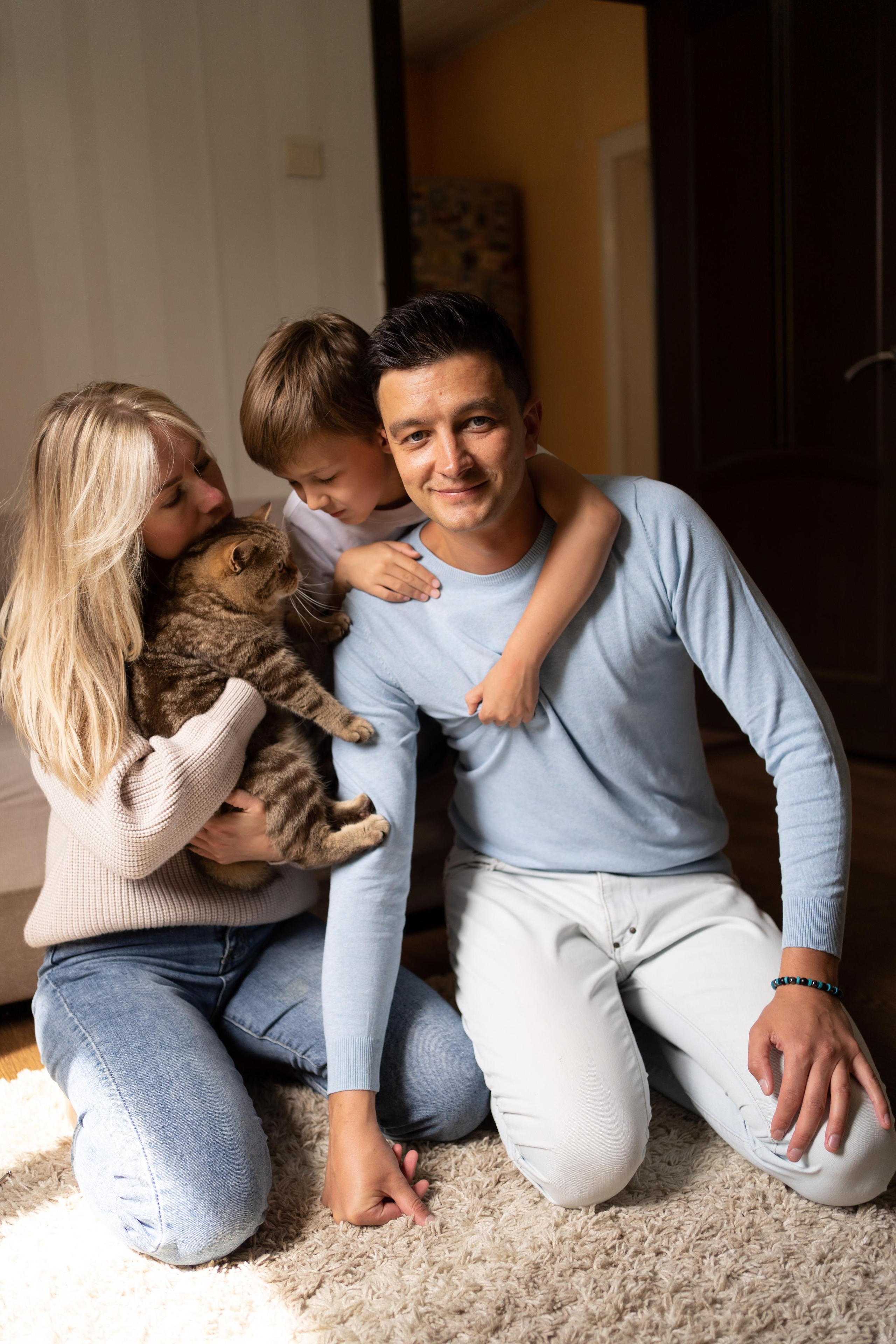 Домашняя съёмка. Семейный и свадебный фотограф Минск, Беларусь Анна Орловская