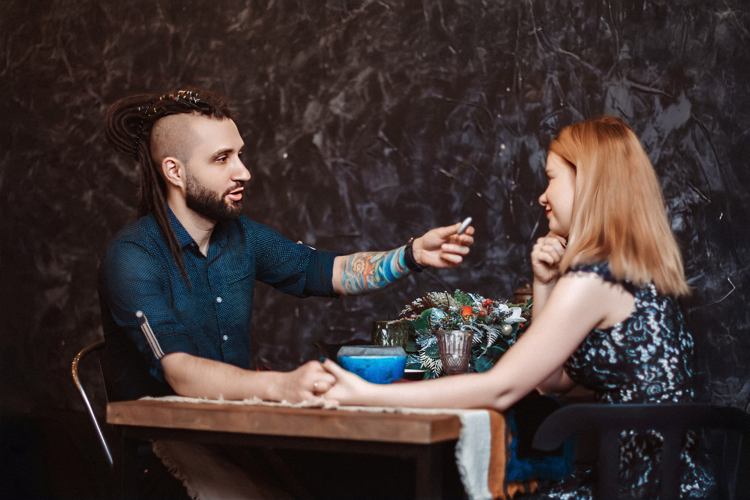 Новогодняя Love Story Виталии и Виталия. Фотограф Алиса Агафонова в Санкт-Петербурге