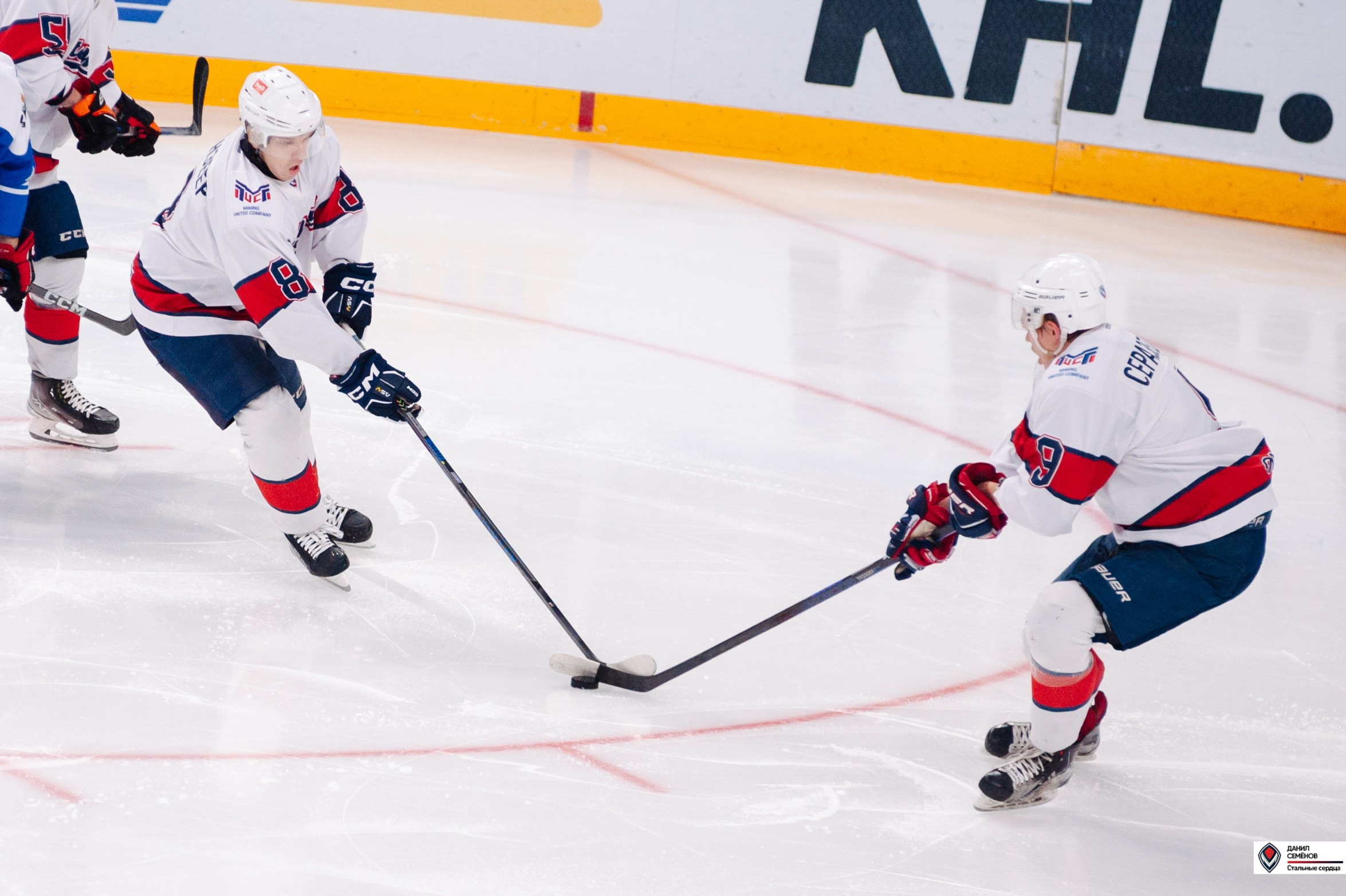 Чемпионат СХЛ. Стальные сердца — Газовик. Фотограф Магнитогорск Данил Семенов