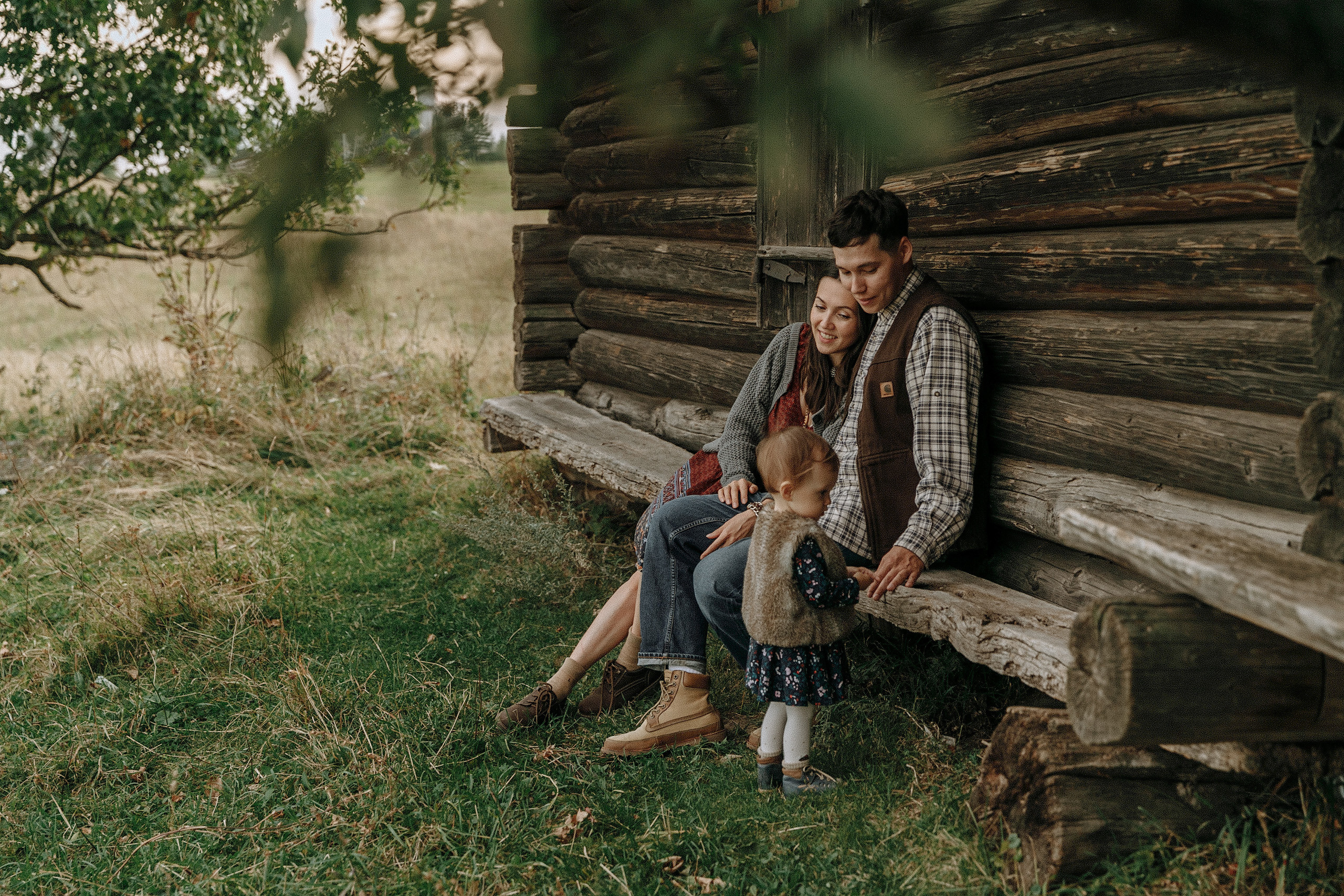 Семейная фотосессия за городом. Свадебный и семейный фотограф Казань Чебоксары Ртищева Евгения