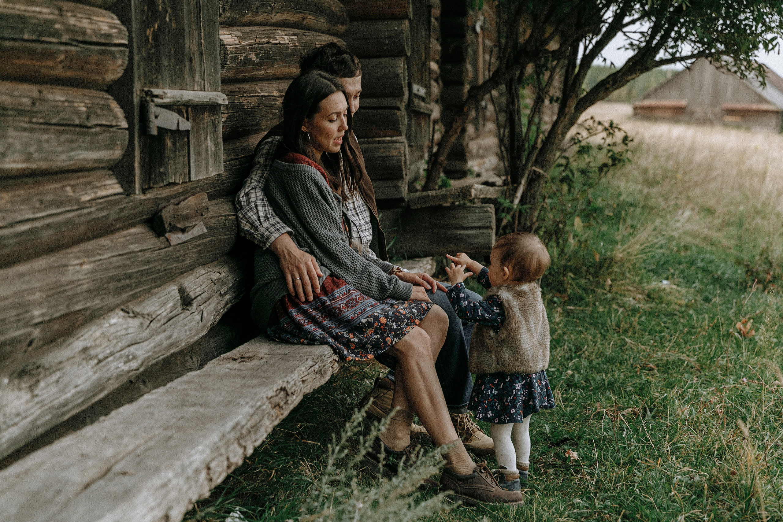 Семейная фотосессия за городом. Свадебный и семейный фотограф Казань Чебоксары Ртищева Евгения