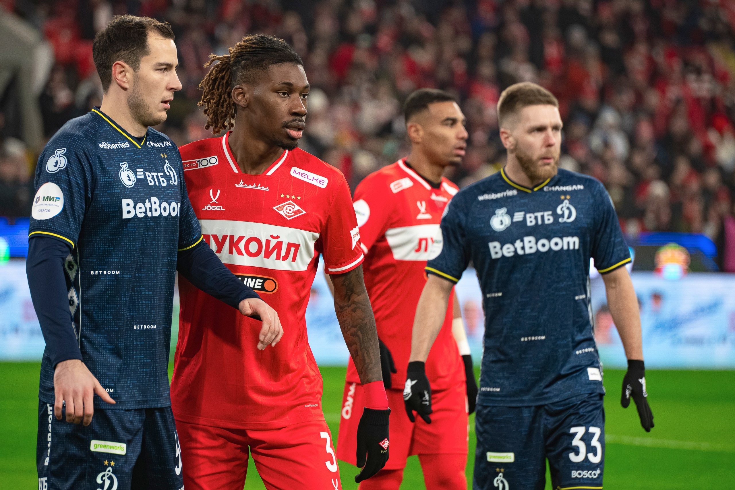 Спартак — Динамо — Чемпионат РПЛ. Спортивная фотосъемка в Москве и Московской области — Спорт в Москве