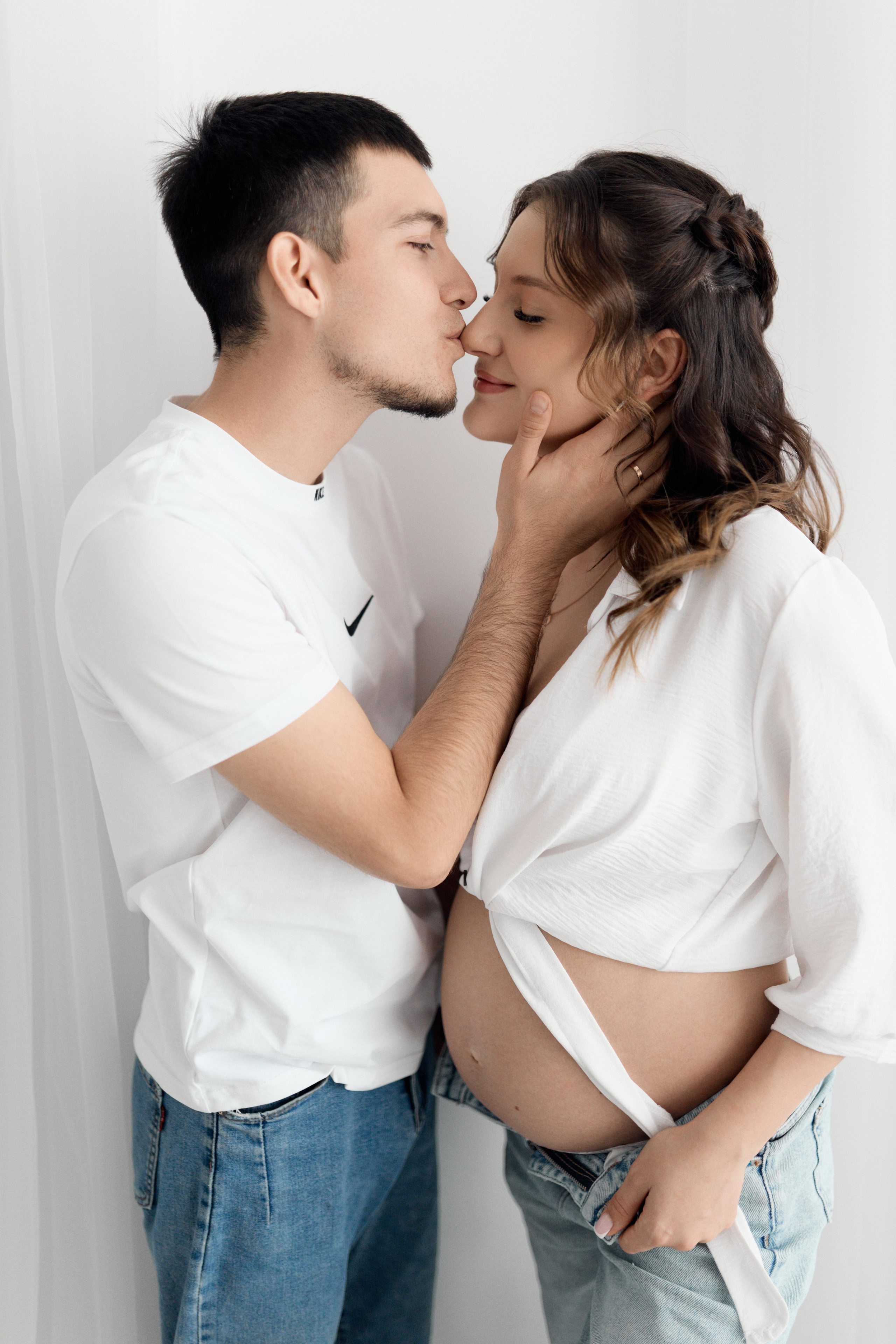 Фотосессия беременности. Ксюша и Антон. Алина Каравайцева. Фотограф в городе Барнаул