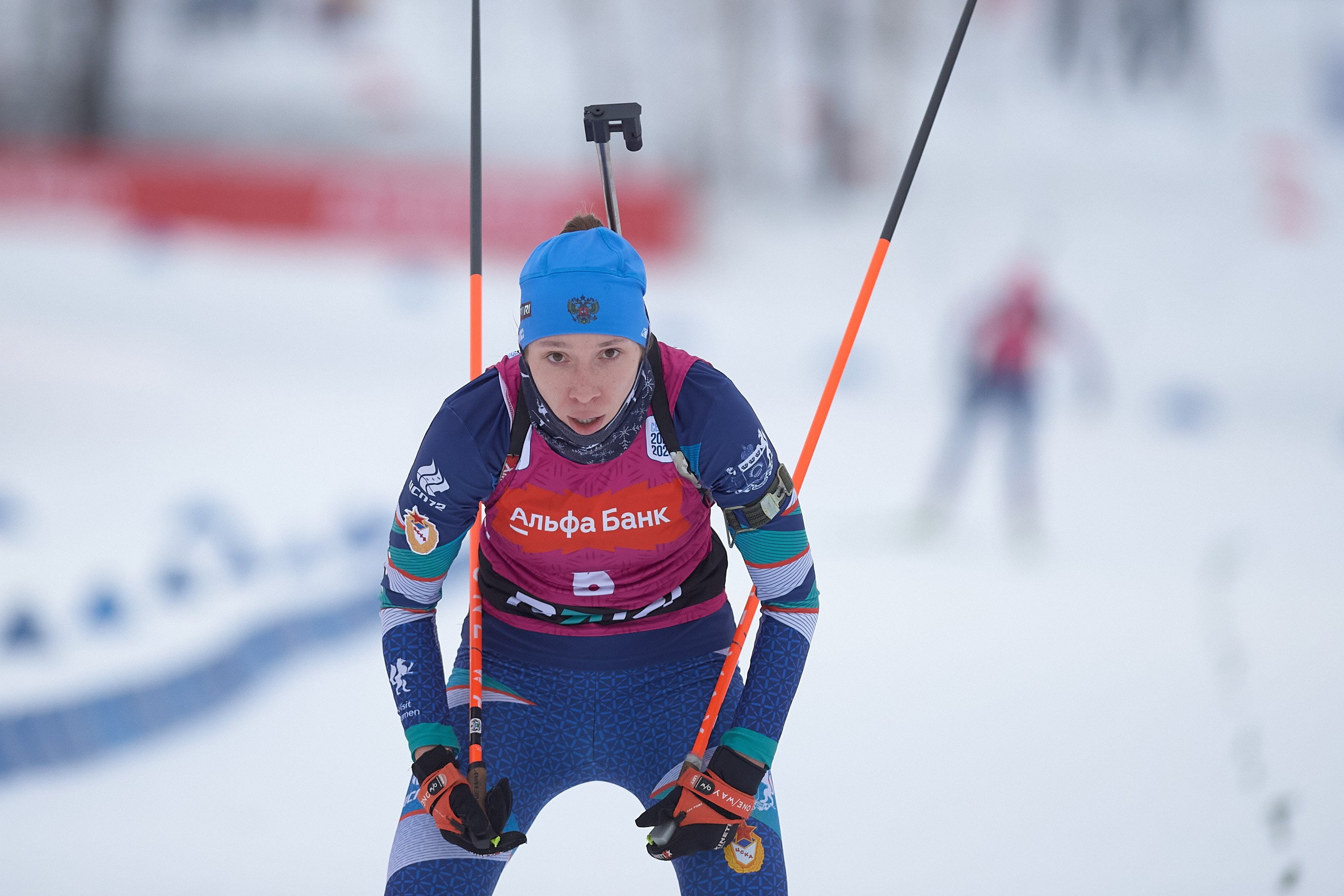 Биатлон. Чемпионат России — 2024/2025, 3-й этап, Ижевск. Ижевская винтовка. Спортивный репортажный фотограф в Ижевске Сергей Мерзляков