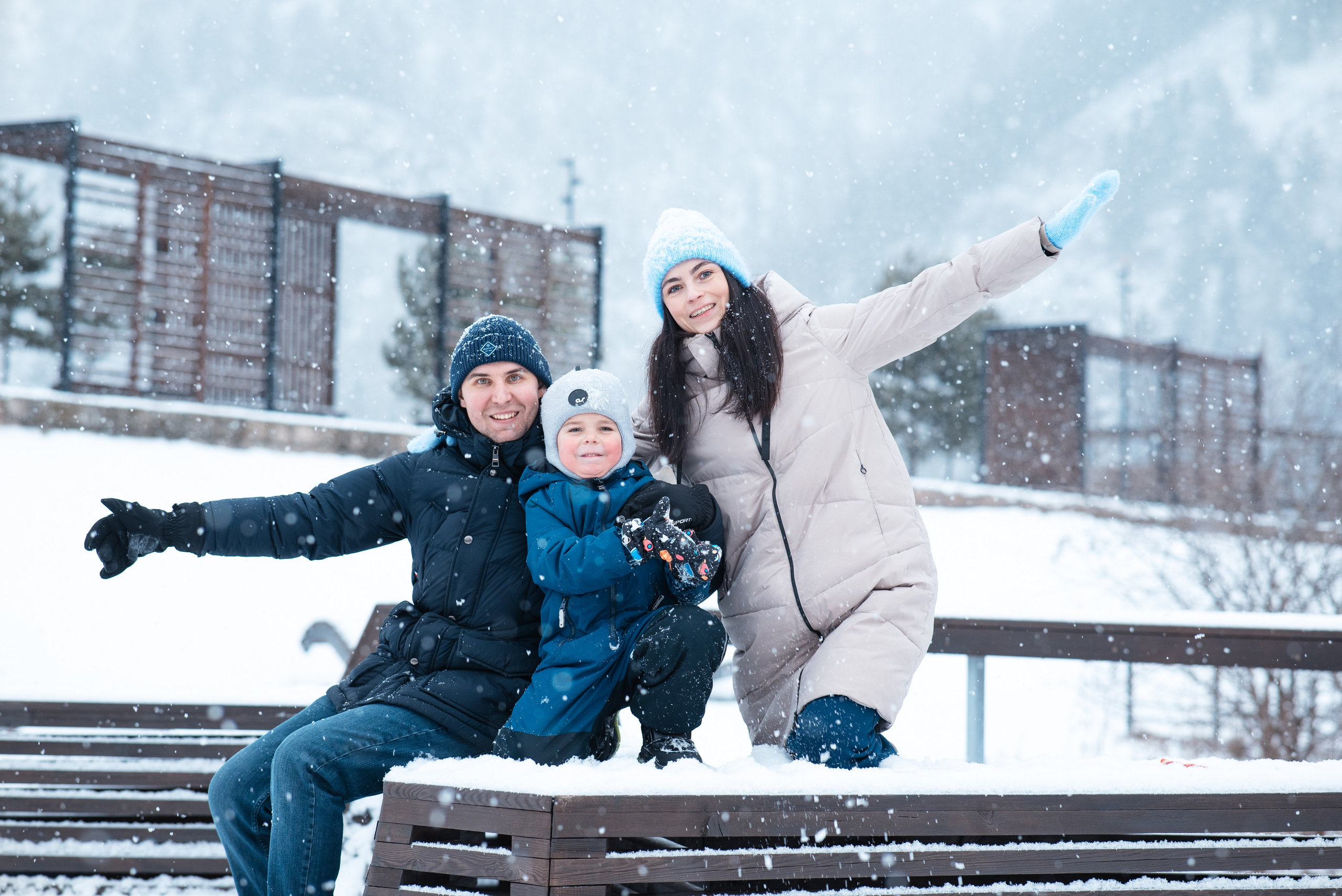 Прогулочная семейная фотосессия. Фотограф в Красноярске / Дивногорске. Файзулина Анастасия