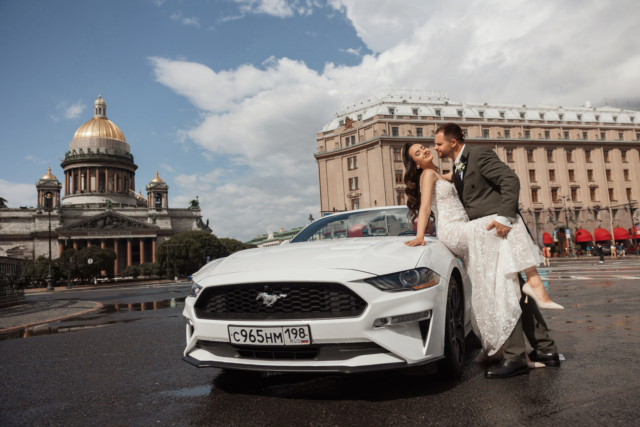 Денис и Алена. Свадебный фотограф в Санкт-Петербурге Рябикин Александр , занимаюсь св