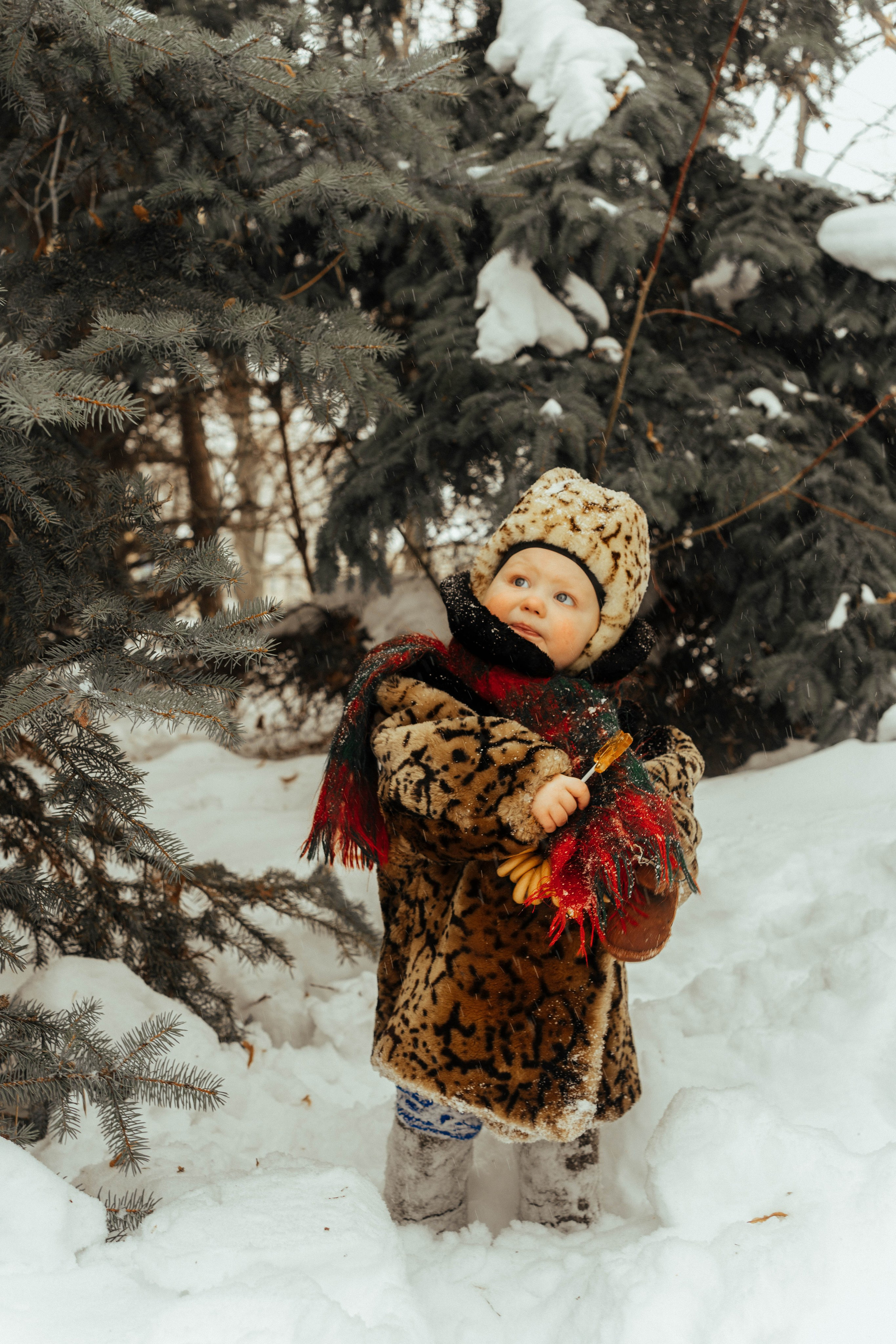 Фотопроект «Зимний лес». Семейный и детский фотограф новорожденных Ульяновск