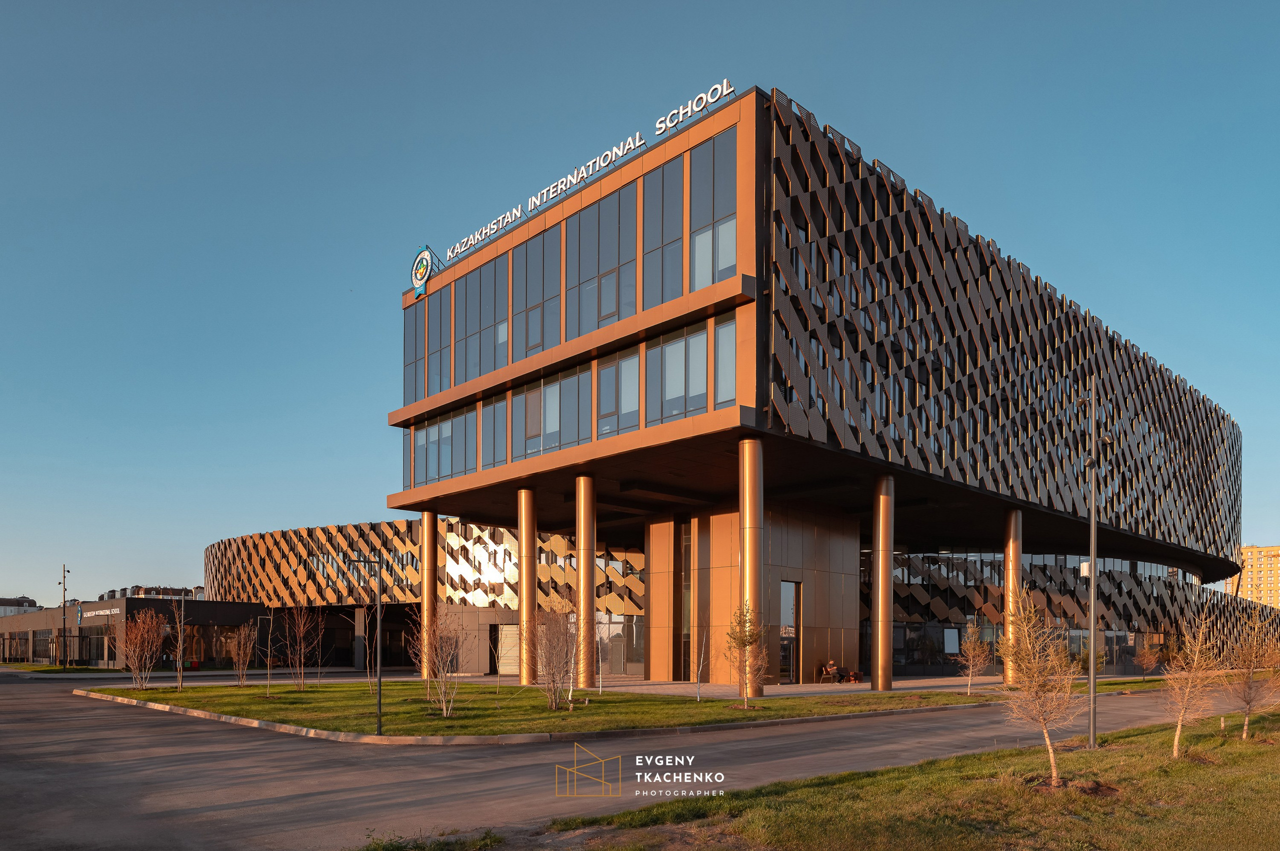 Kazakhstan International School в г. Астана. Архитектурный и интерьерный фотограф в Казахстане