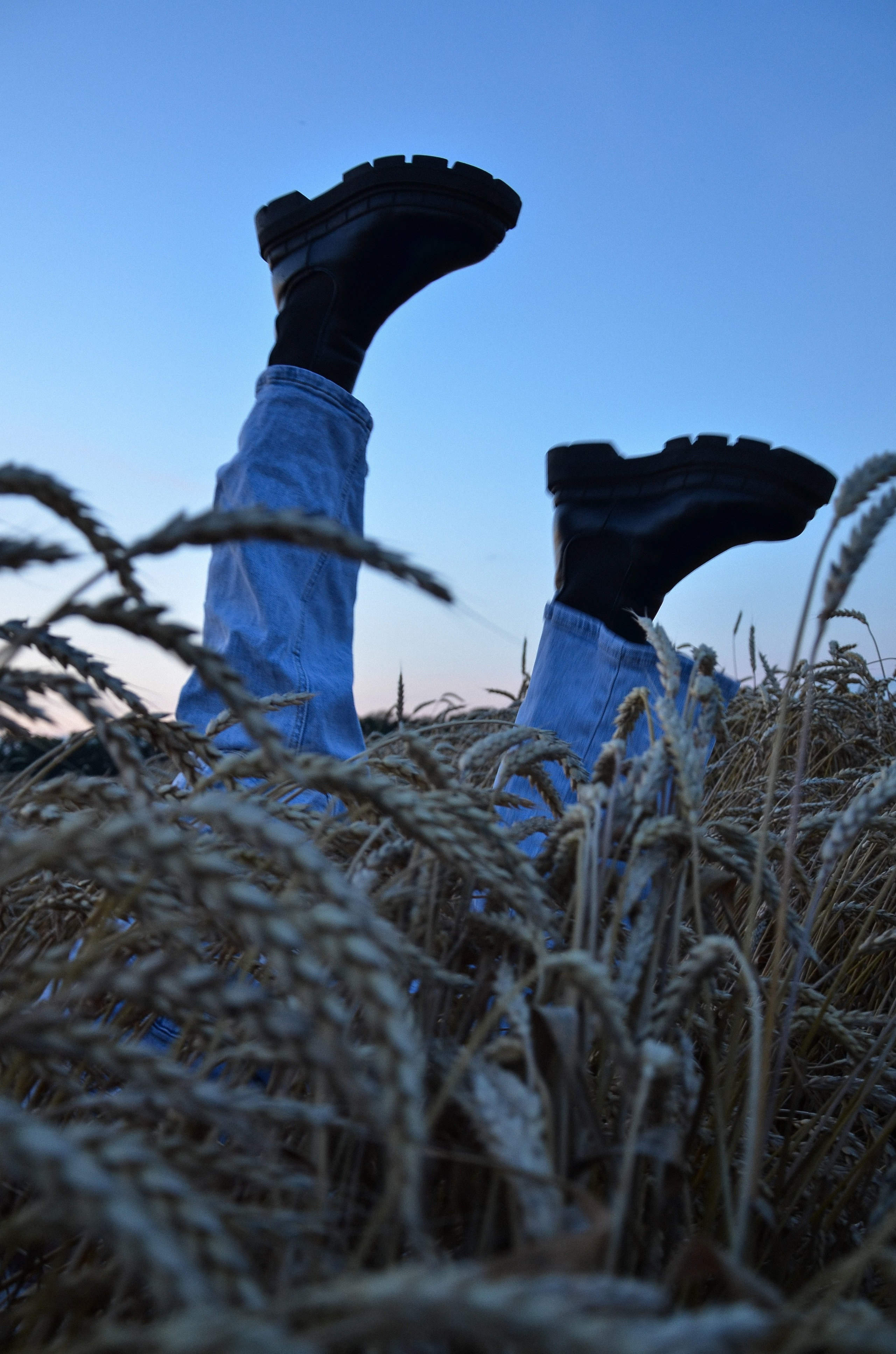 Ксения в поле