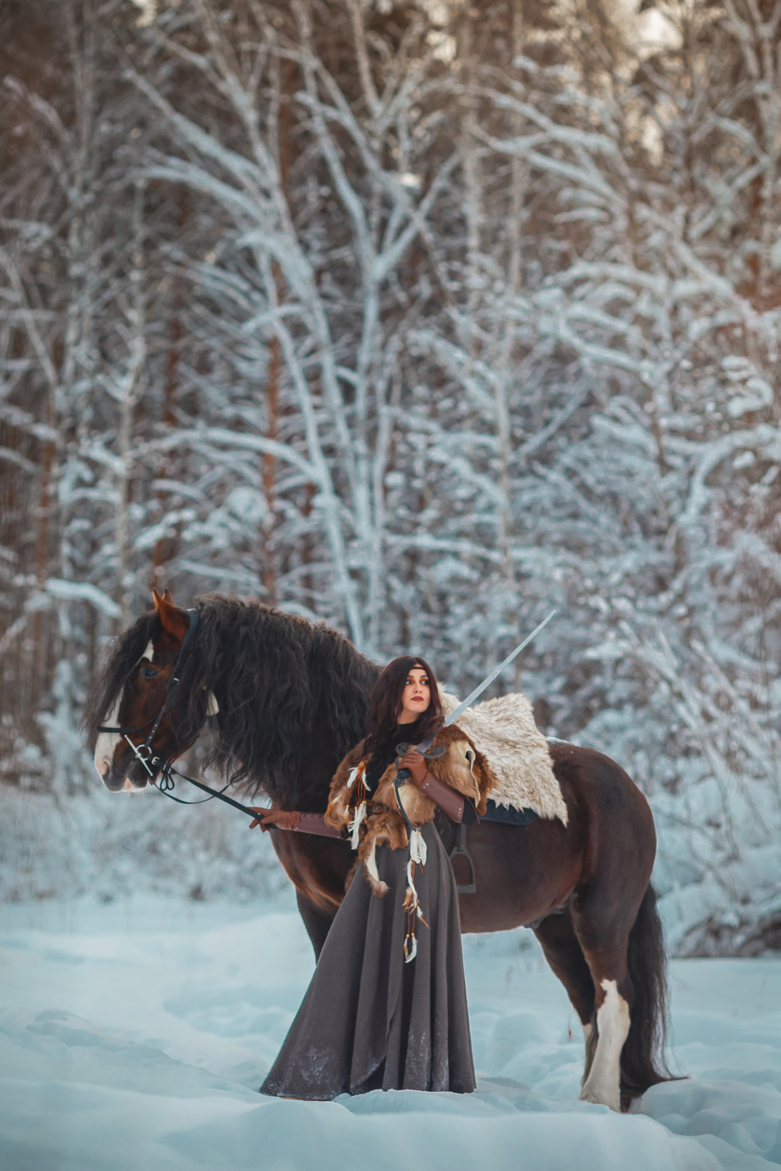 Регина и Малыш. Анна Молчанова конный фотограф в Тюмени | фотосессии с лошадьми Тюмень