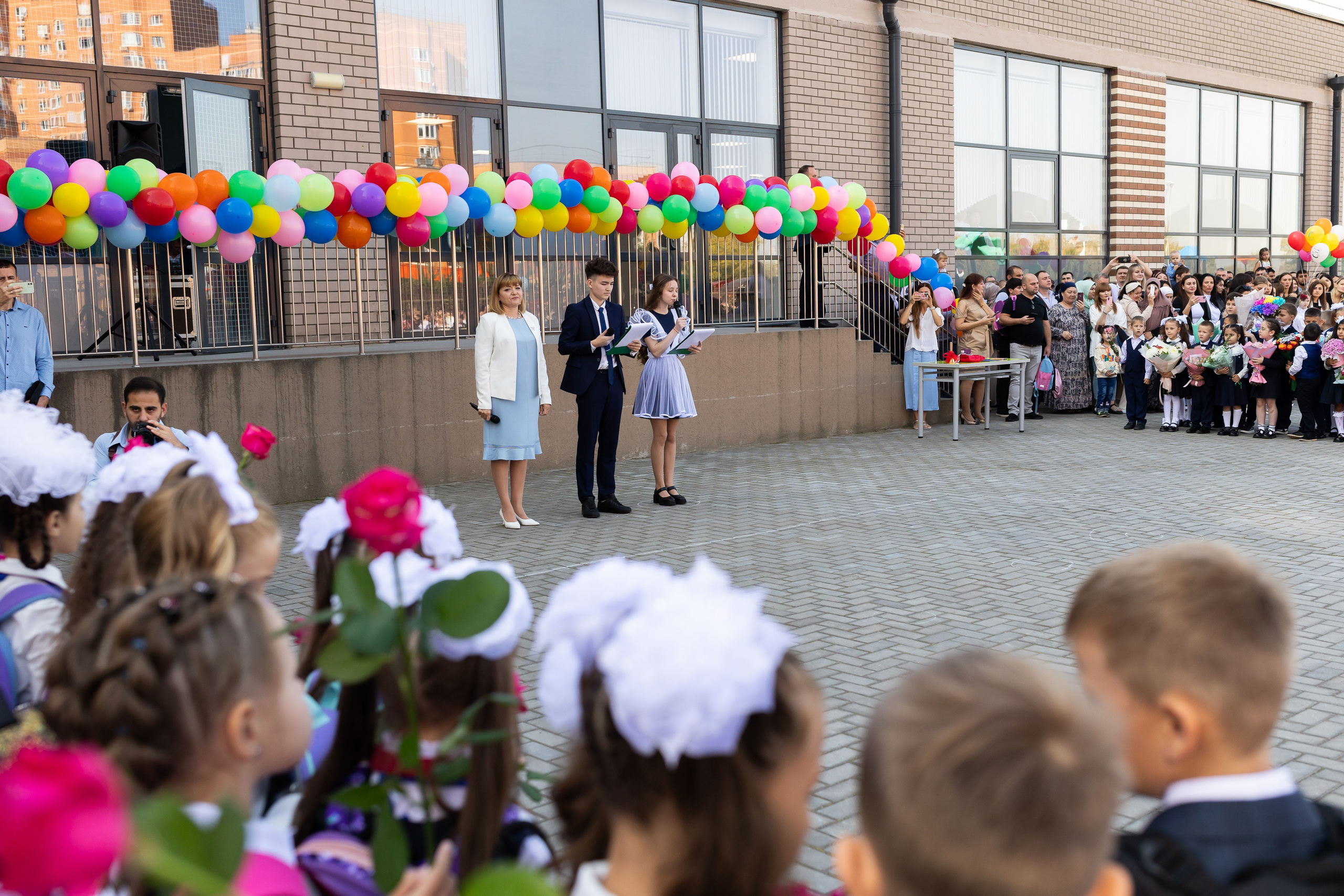 Линейка 1 сентября. Профессиональный Фотограф в Москве Андрей Славнов