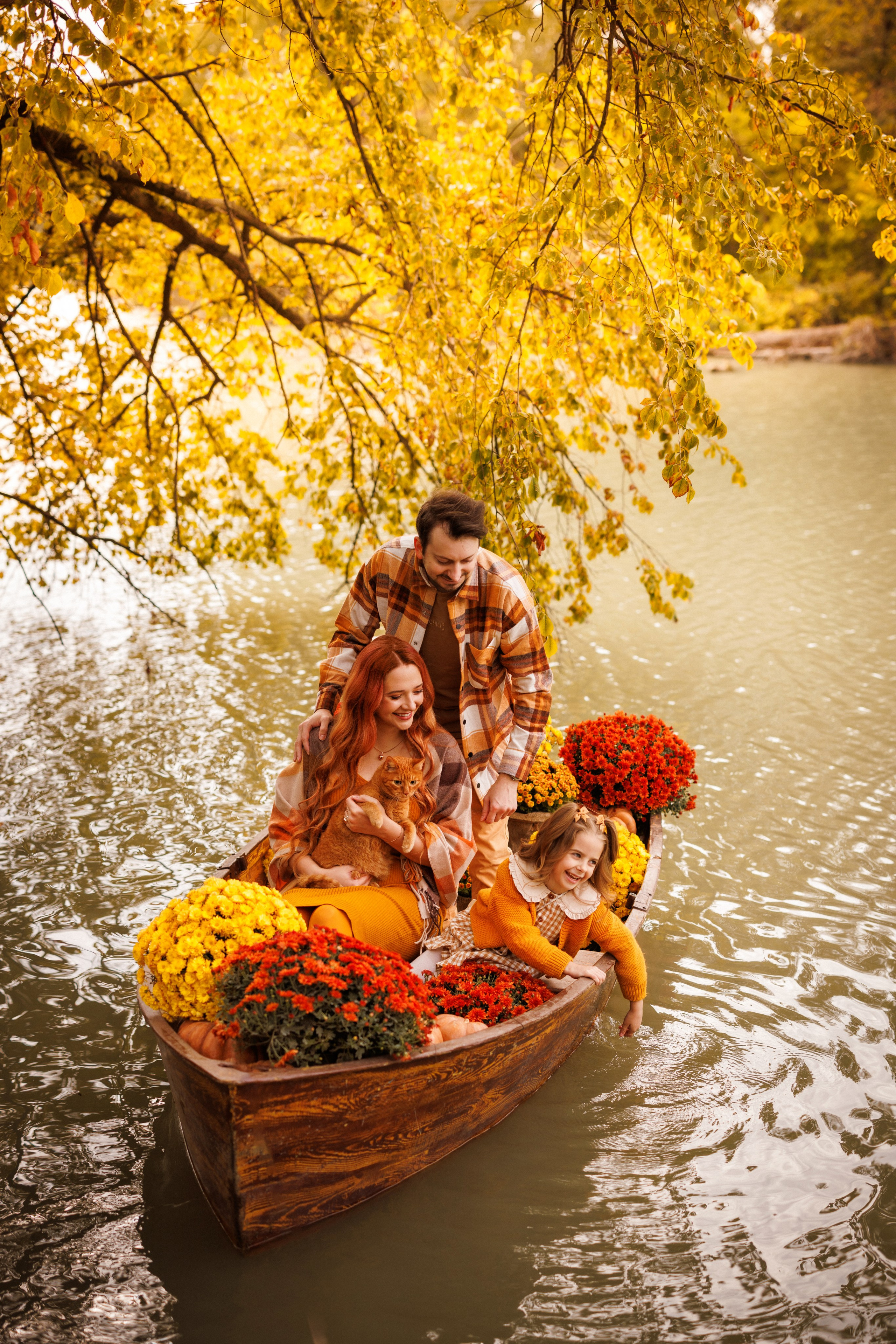 ЛОДКА, осень. Семейный и детский фотограф в Краснодаре Анна Трашкова