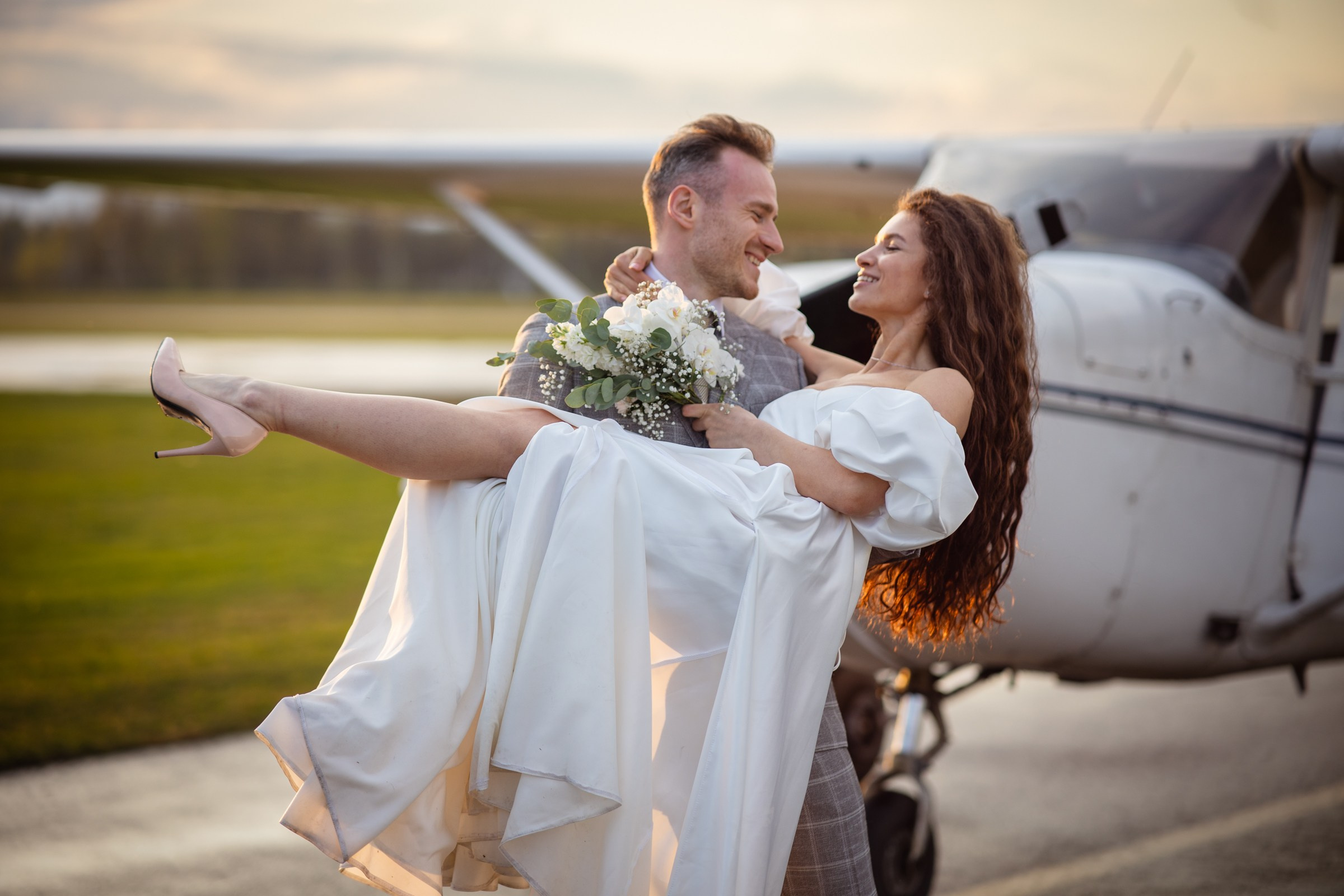Аэродром. Свадебный фотограф в Москве