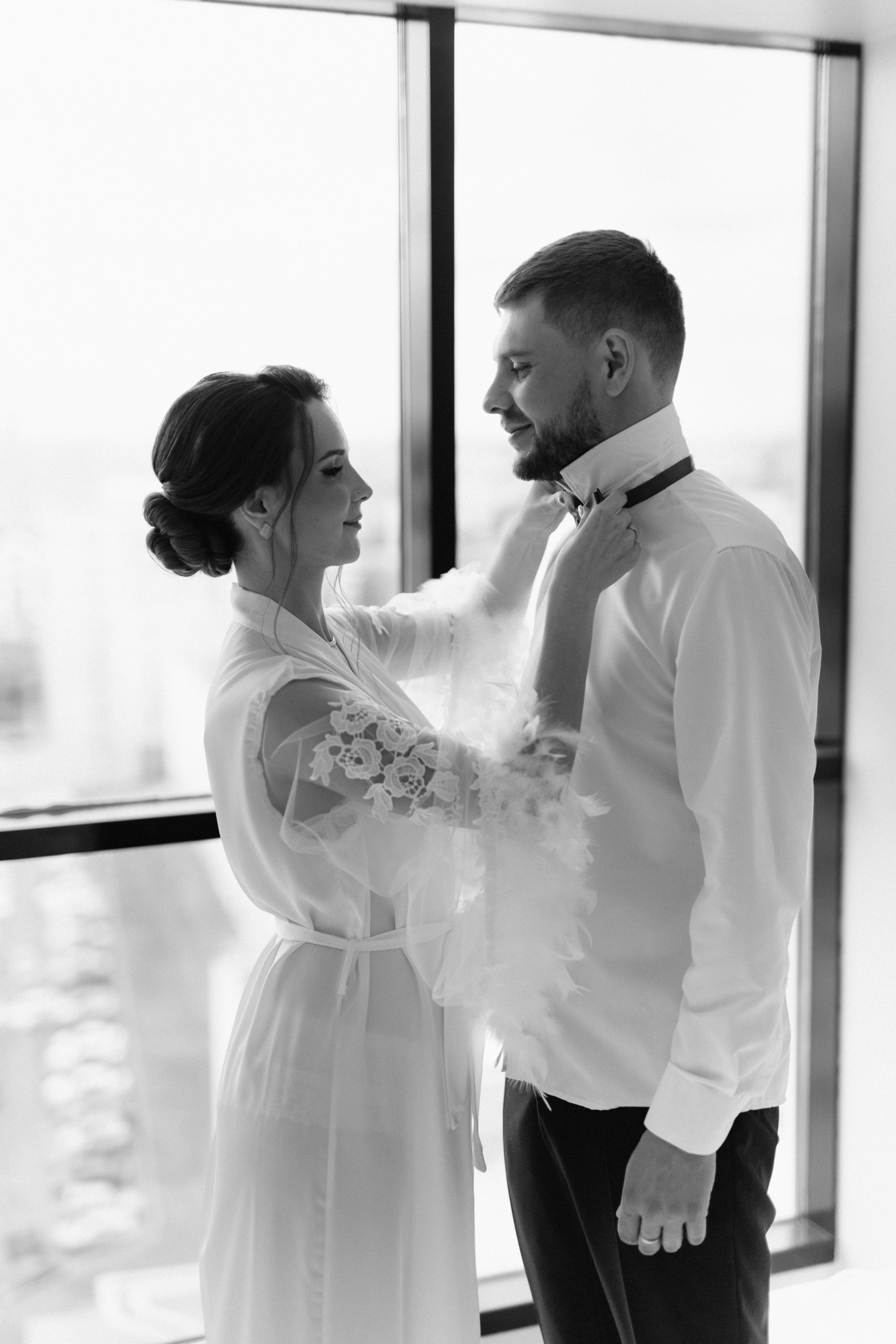 Свадебная фотосессия для Кристины и Мирослава, утро жениха и невесты. Свадебный фотограф в Тамбове Павел Четвертков