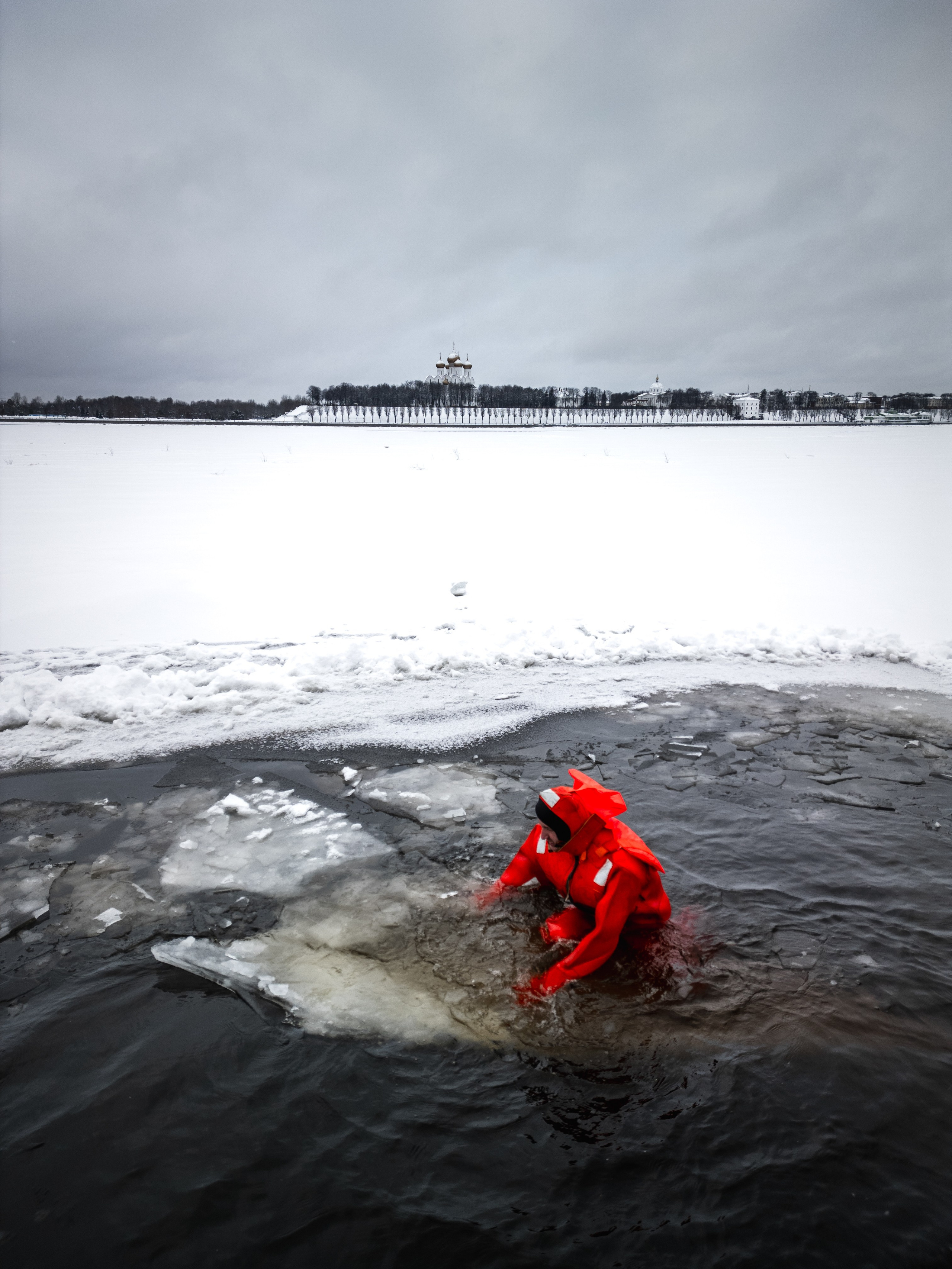 Айсфлоатинг #9. DRONBERRY — Аэросъемка Ярославль