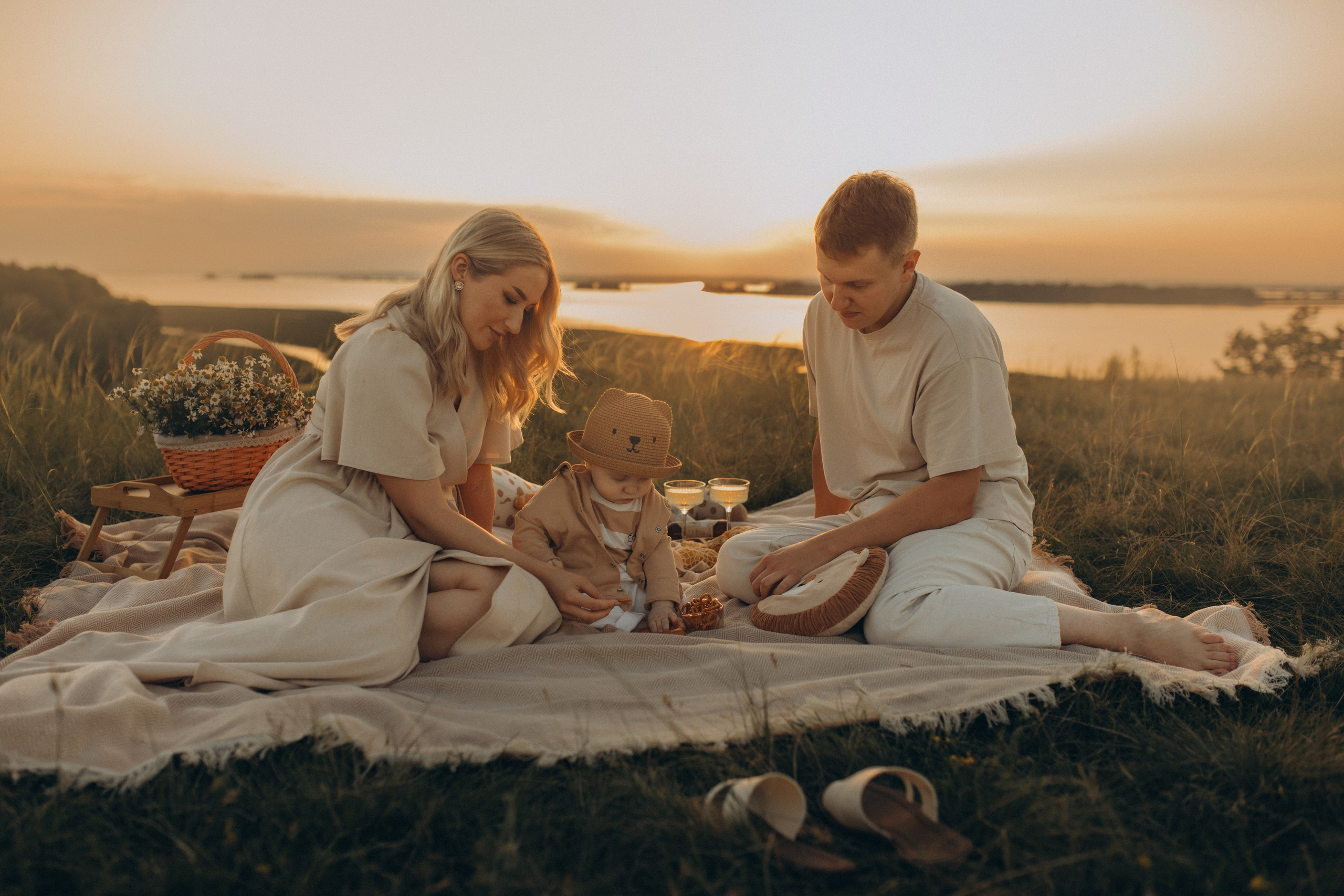 Семейный пикник. Фотограф Юлия Хакимова / Казань/ Чистополь