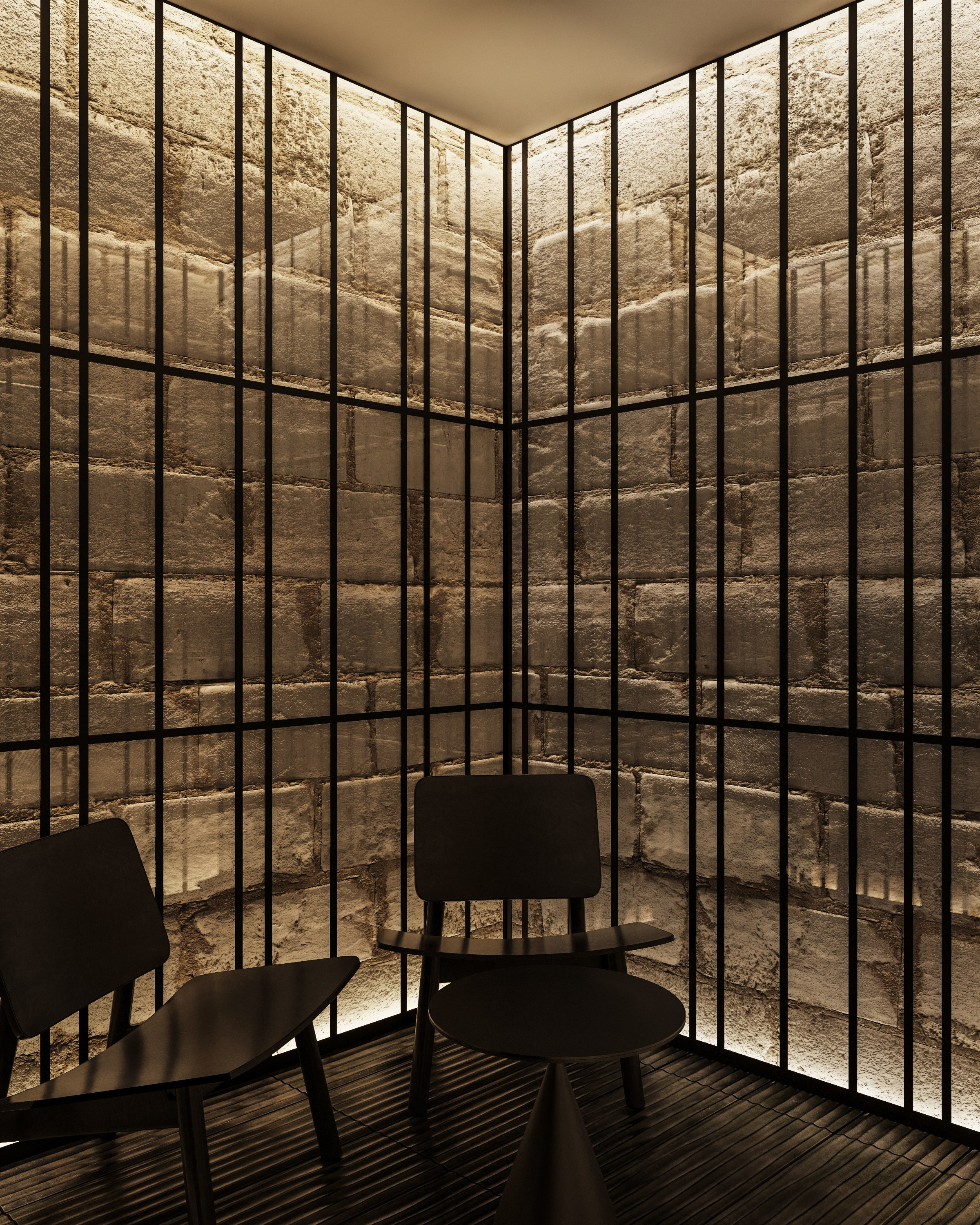 ЖК «Central» | Smoking room. 3D визуализация интерьеров — Ирина