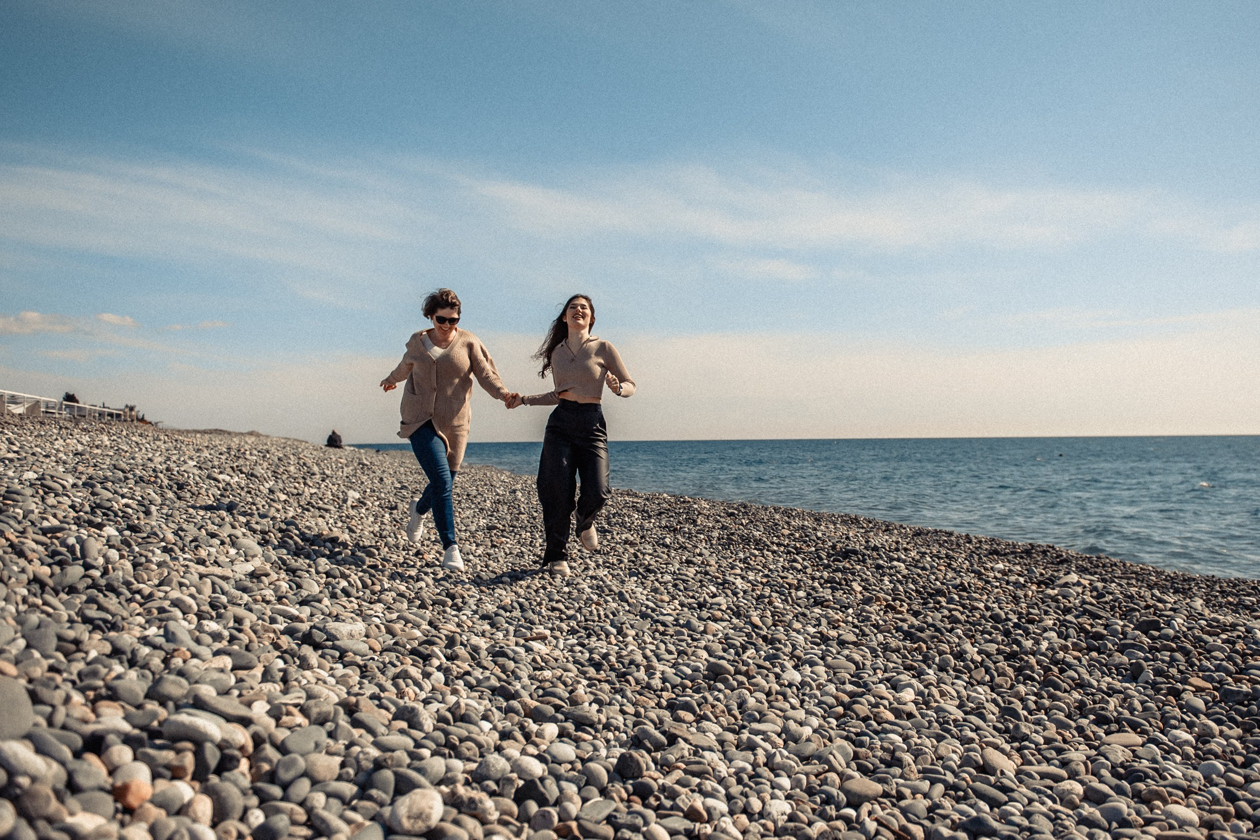 Мама и дочка, море для двоих. Свадебный и семейный фотограф София Невская