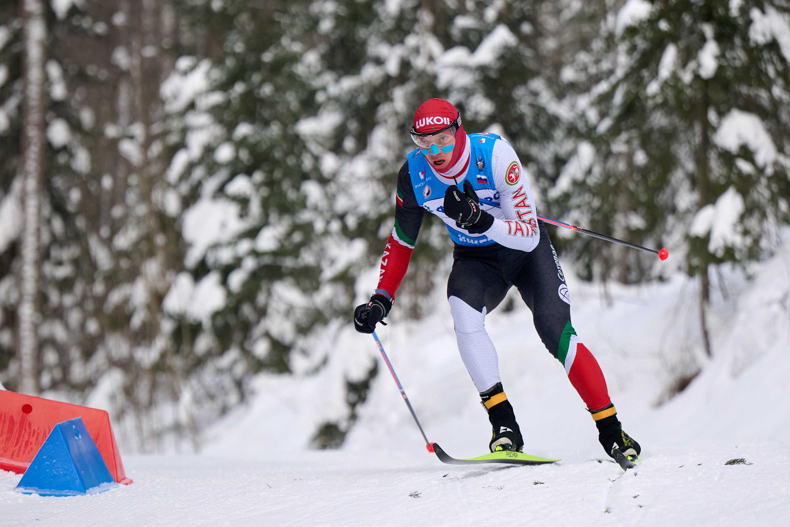 VI этап ФосАгро Кубка России по лыжным гонкам. Ижевск 25.01.2025 и 26.01.2025. Спортивный репортажный фотограф в Ижевске Сергей Мерзляков