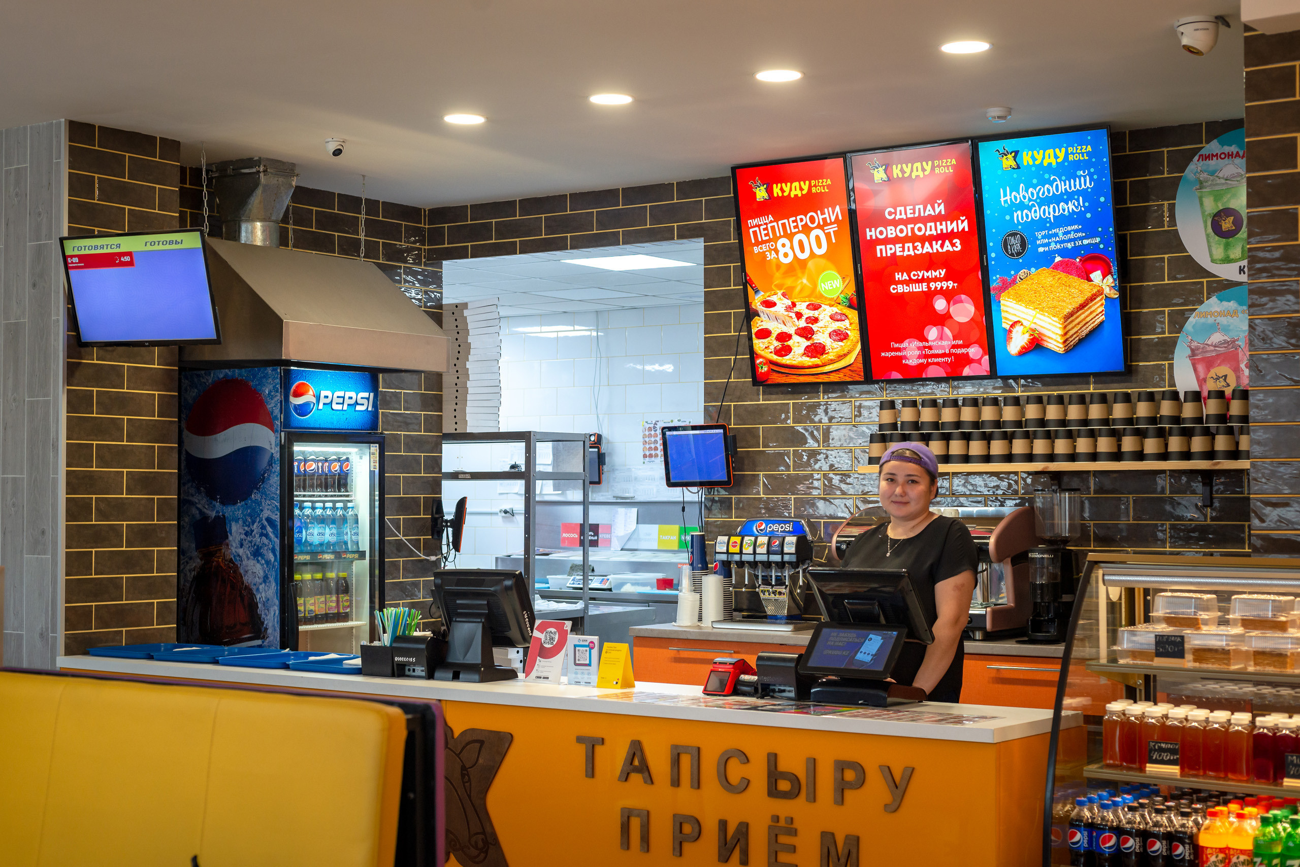 Интерьерная съемка для пиццерии KUDU. Фотограф-дизайнер Лейла Кабди