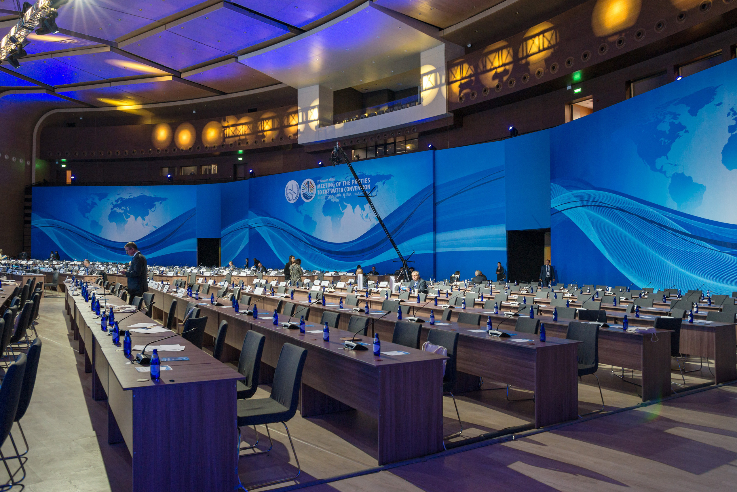 Репортажная съемка сессии ООН в Астане по проблемам воды. Фотограф-дизайнер Лейла Кабди