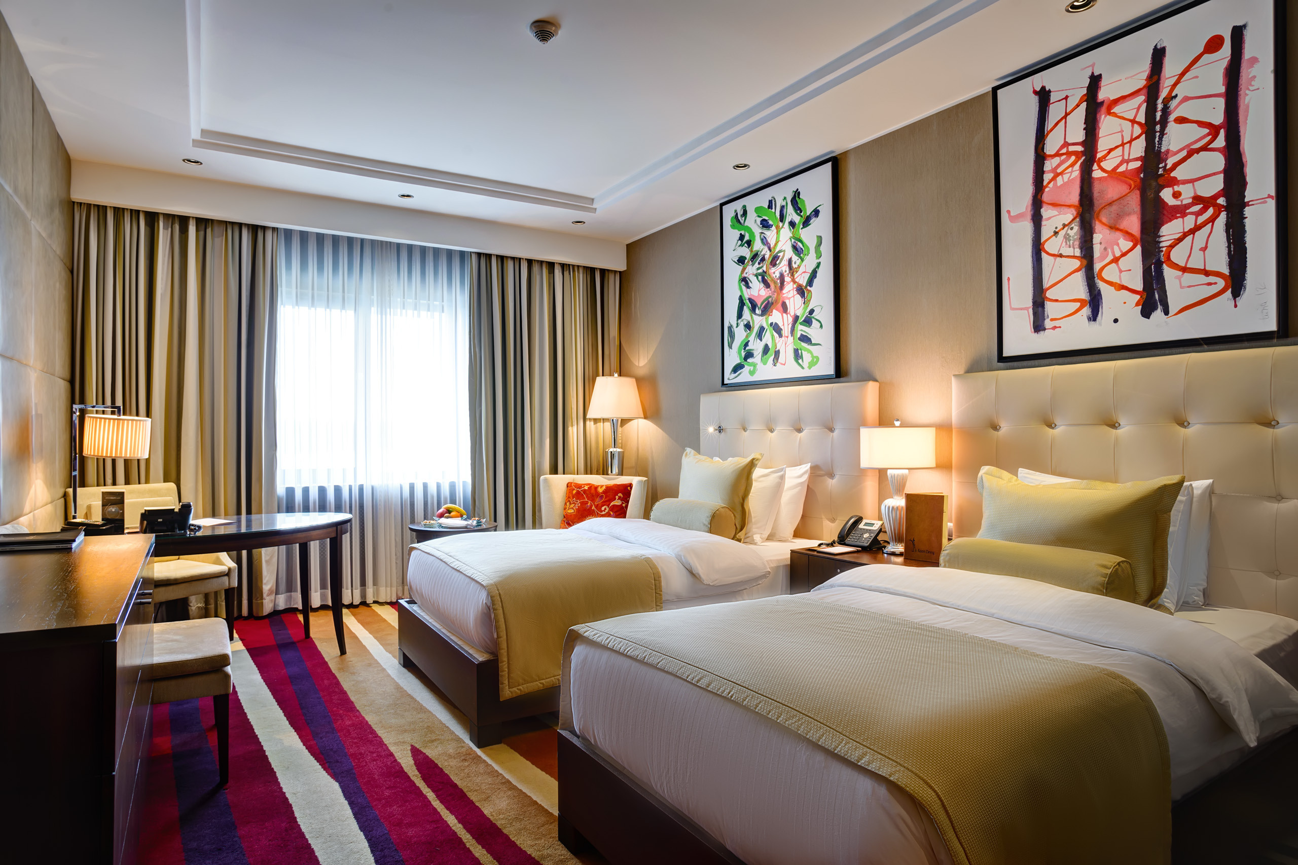 Интерьерная съемка номеров RIXOS BOROVOE. Фотограф-дизайнер Лейла Кабди