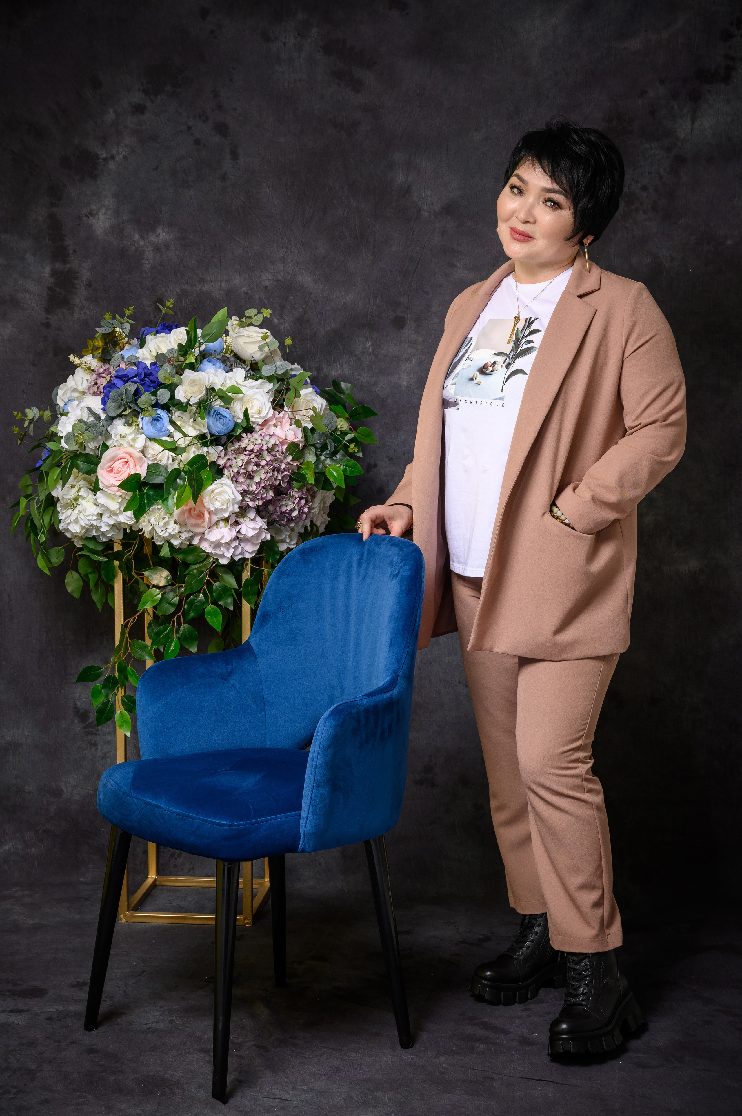 Портрет для мамы Зарины. Фотограф-дизайнер Лейла Кабди