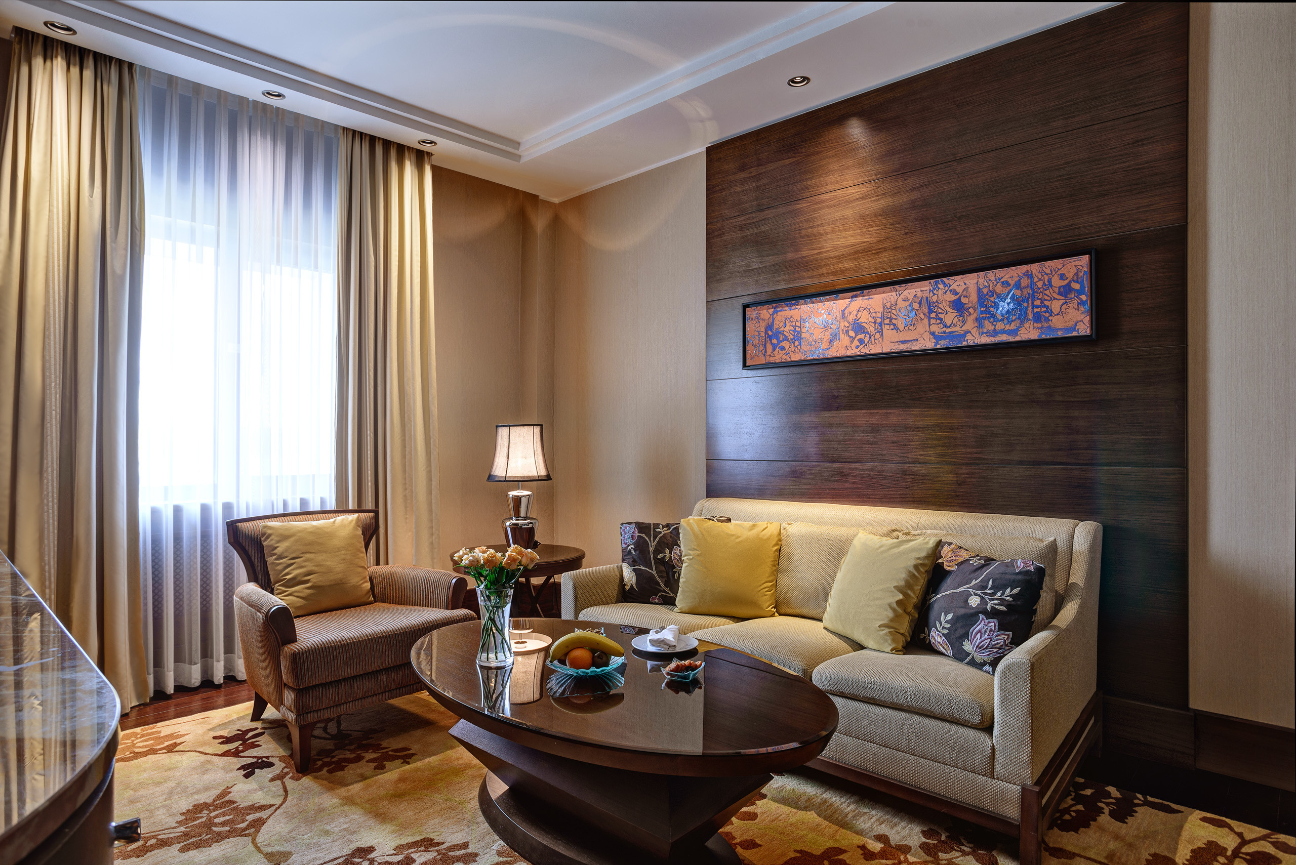 Интерьерная съемка номеров RIXOS BOROVOE. Фотограф-дизайнер Лейла Кабди