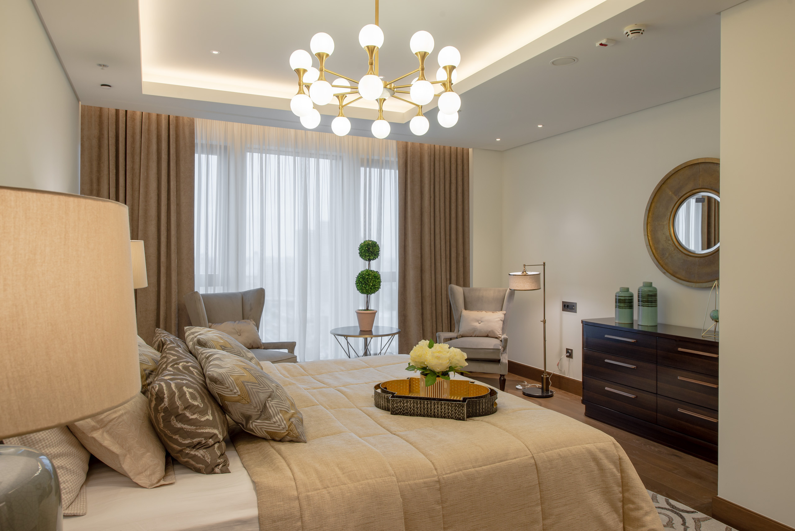 Интерьерная съемка апартаментов в TALAN TOWERS. Фотограф-дизайнер Лейла Кабди