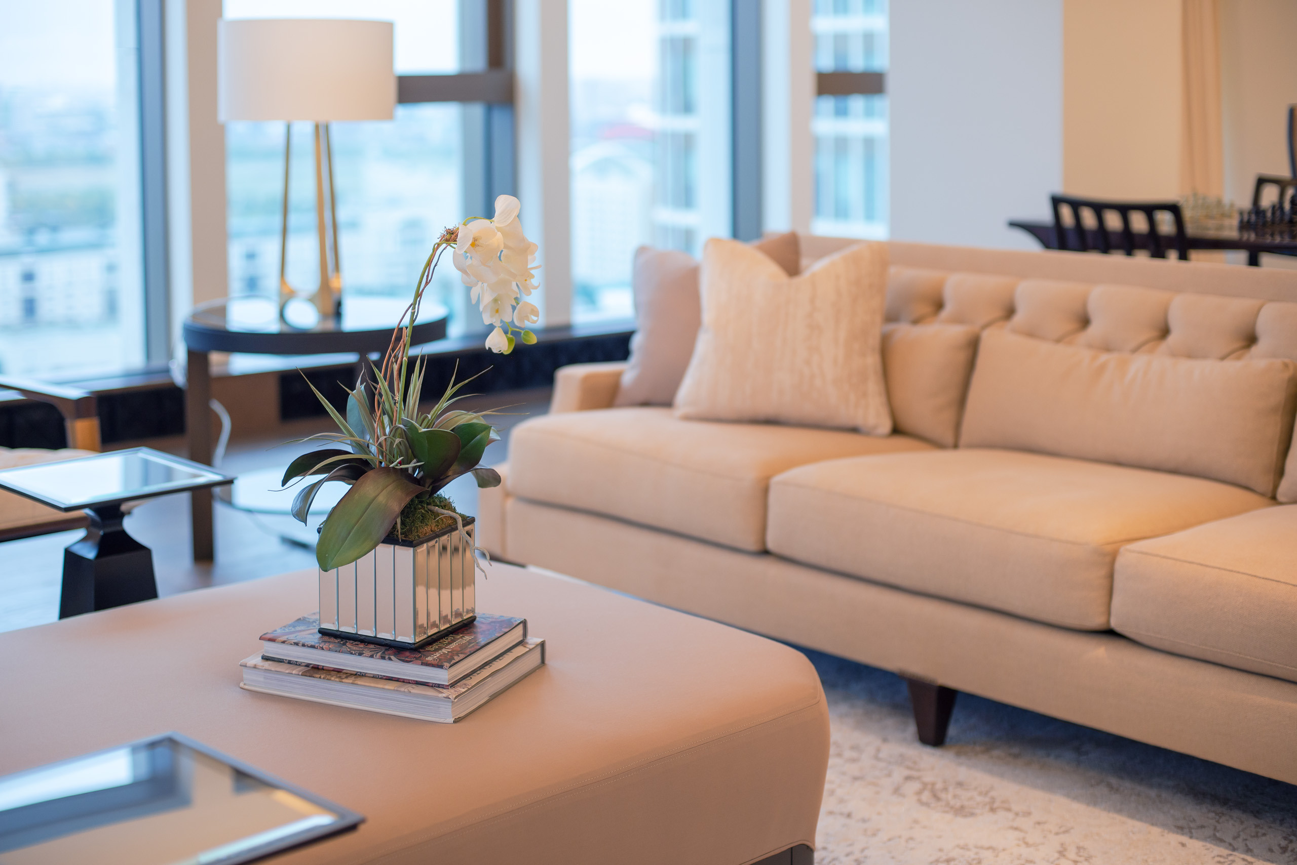 Интерьерная съемка апартаментов в TALAN TOWERS. Фотограф-дизайнер Лейла Кабди