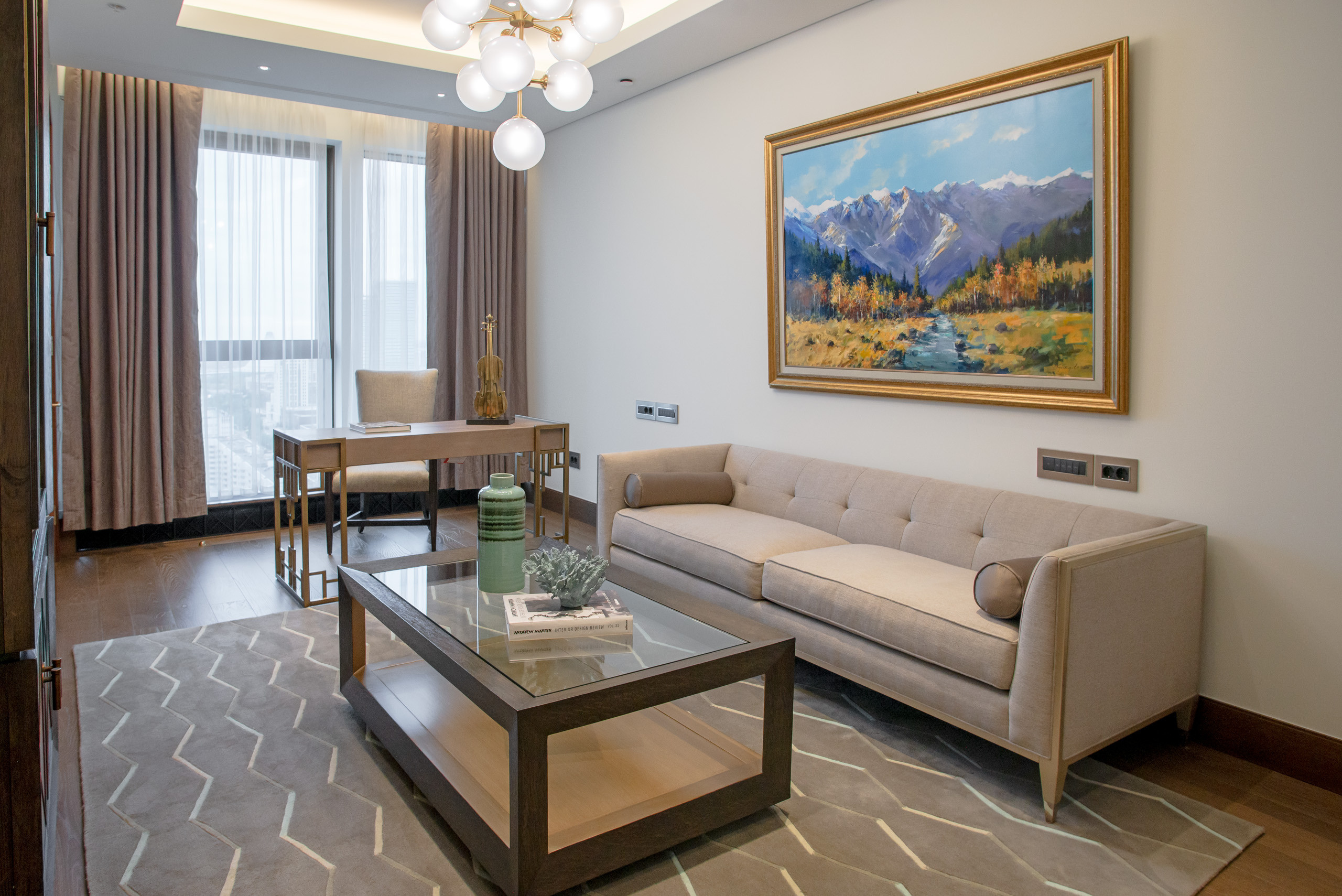 Интерьерная съемка апартаментов в TALAN TOWERS. Фотограф-дизайнер Лейла Кабди